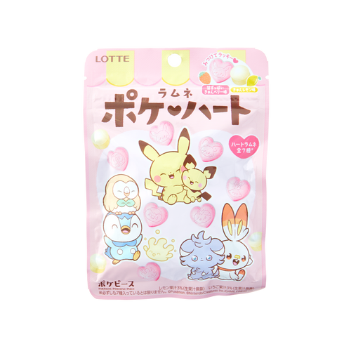 LOTTE Pokémon Ramune Candy Hearts