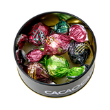 Cat Chocolate Tin: Green