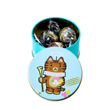 Cat Chocolate Tin: Brown Tabby Cat Ver