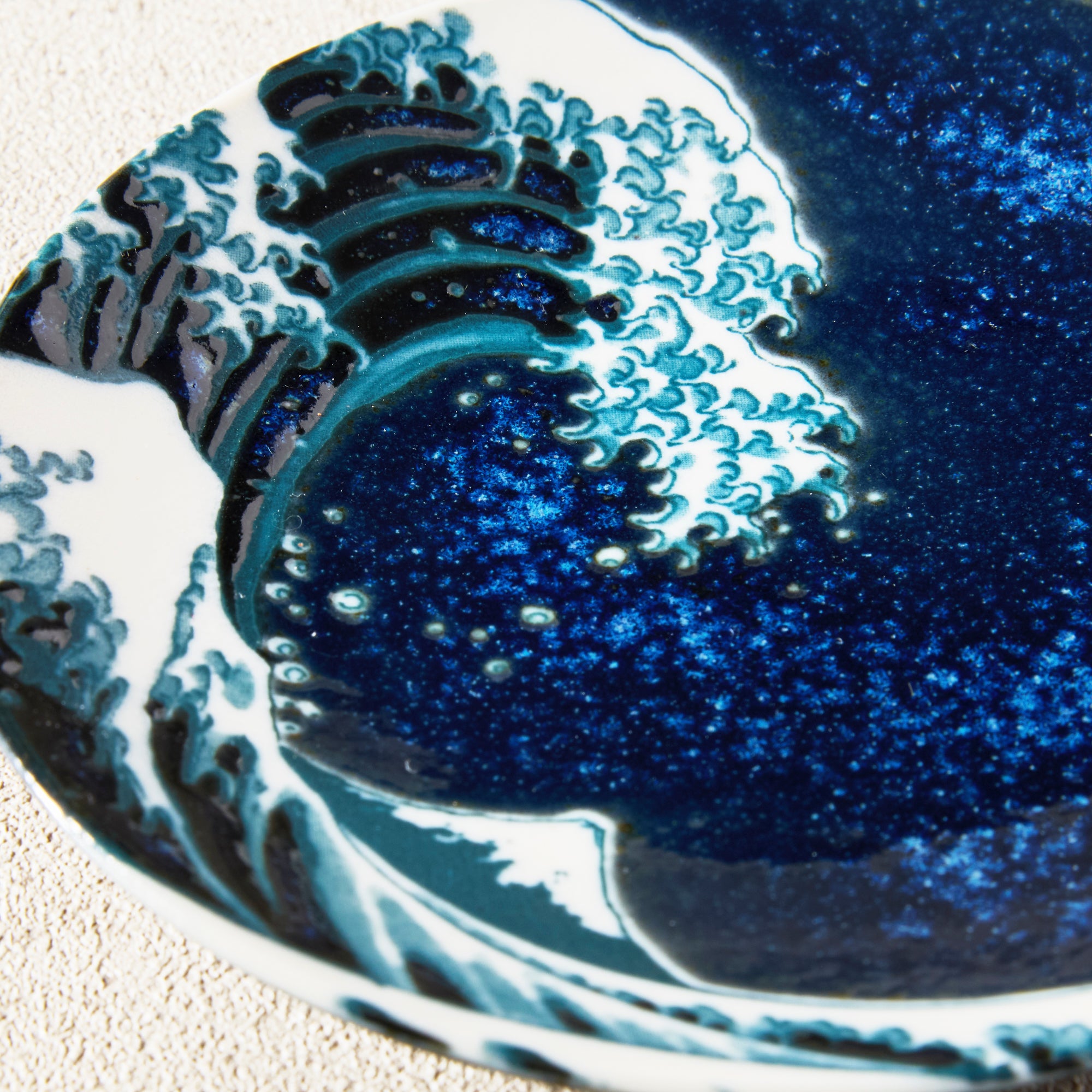 Mt. Fuji Great Wave Dish