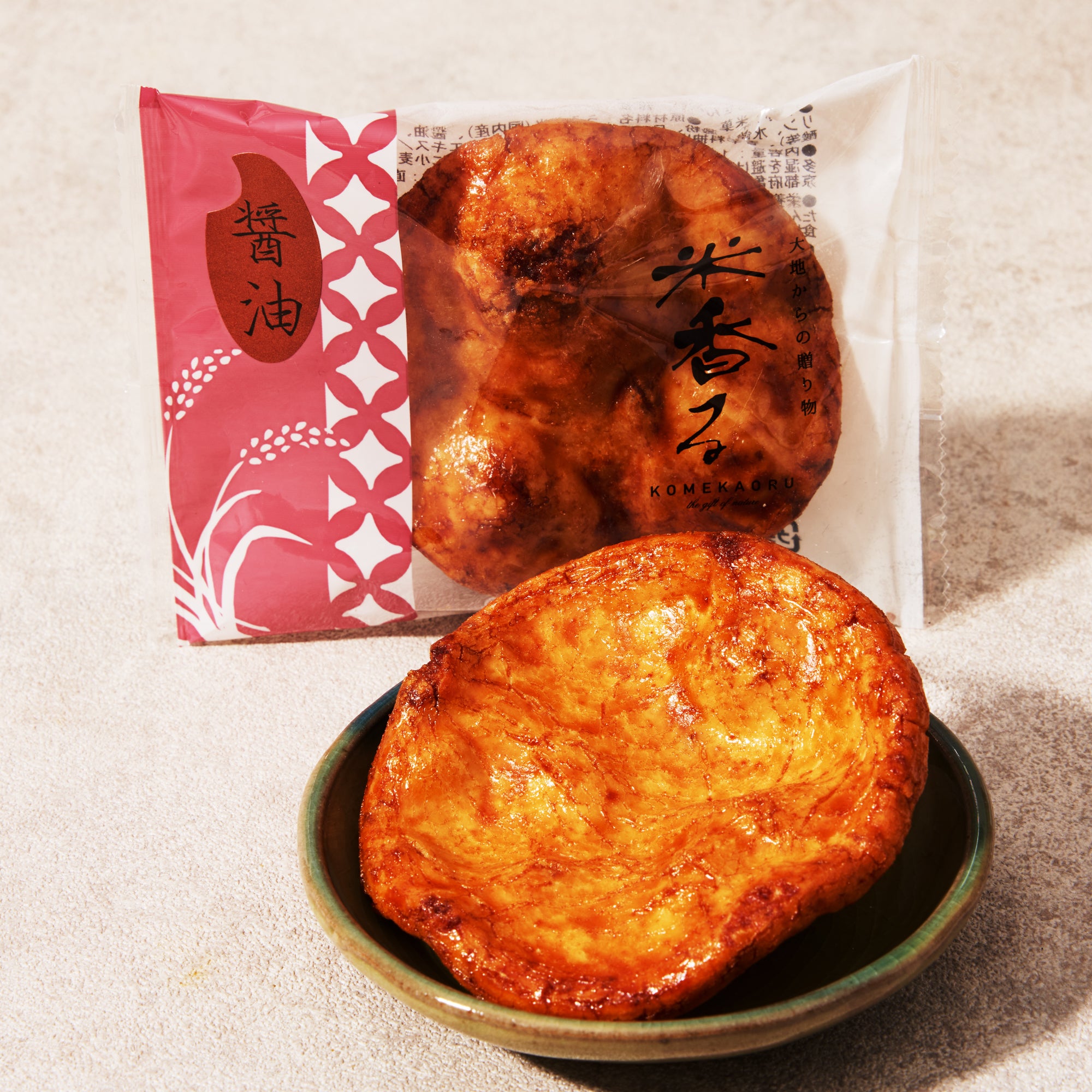 Soy Sauce Senbei  (5 piece set)