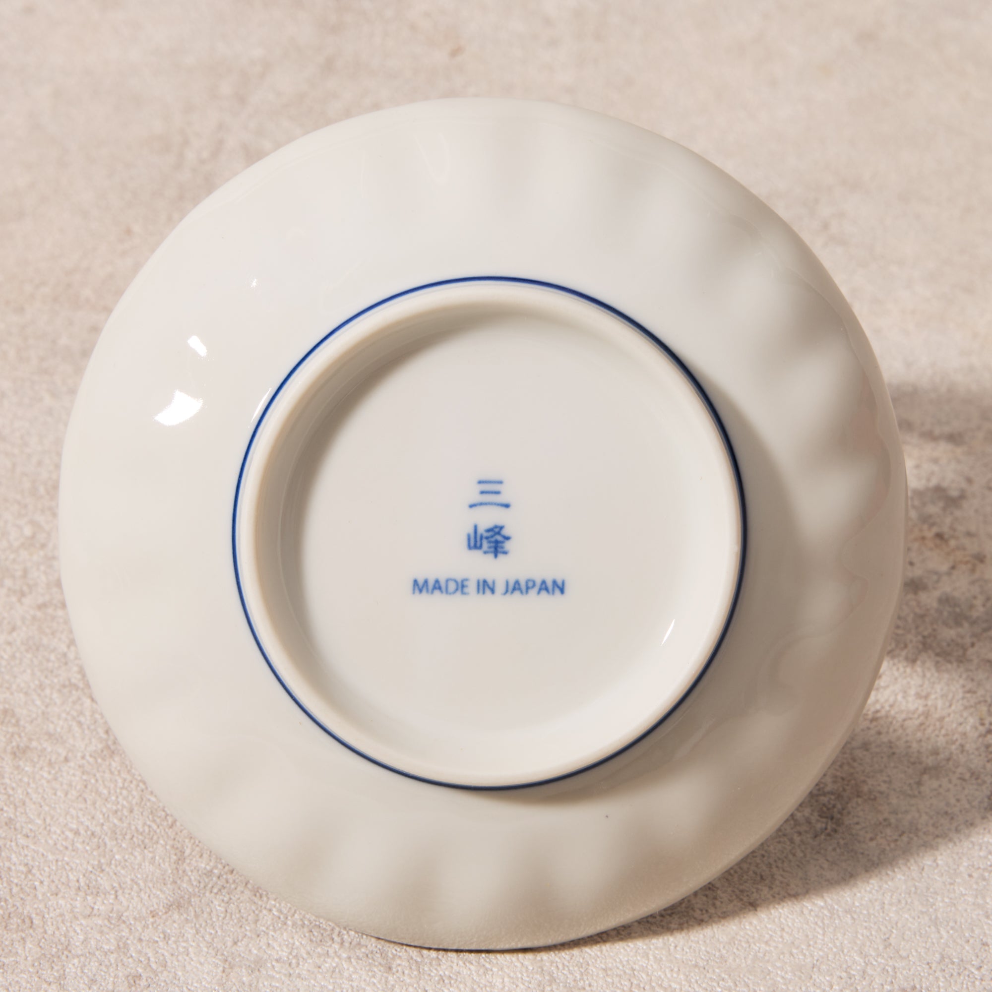 Mino Ware Indigo Plate