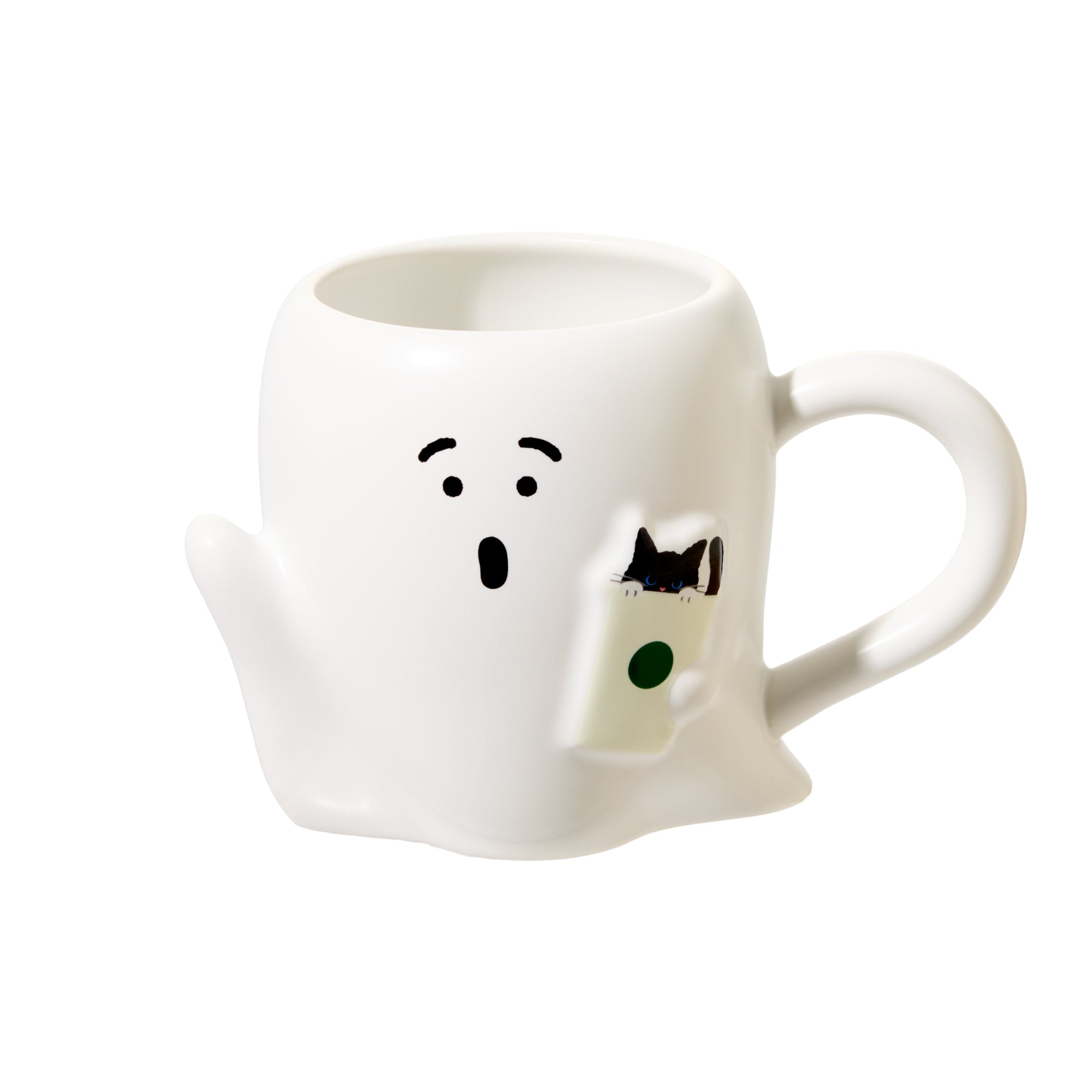 Starbucks Halloween 2025 Ghost Mug 355ml