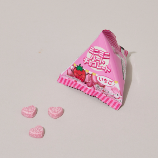 Mini Strawberry Chocolate Hearts (10pcs set)