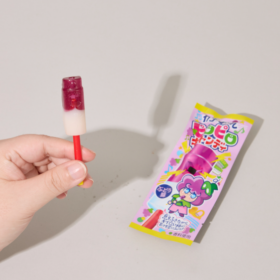 Piro Piro Grape Candy 1 BOX (24 pieces set)