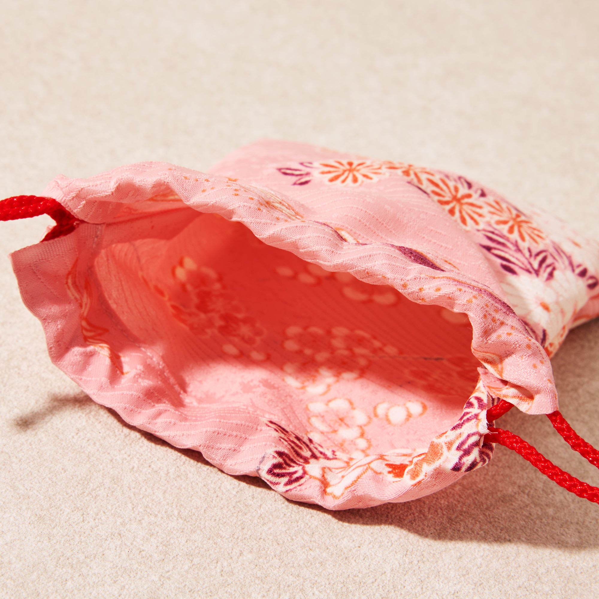 Vintage Kimono Cloth Pouch (5 piece set)