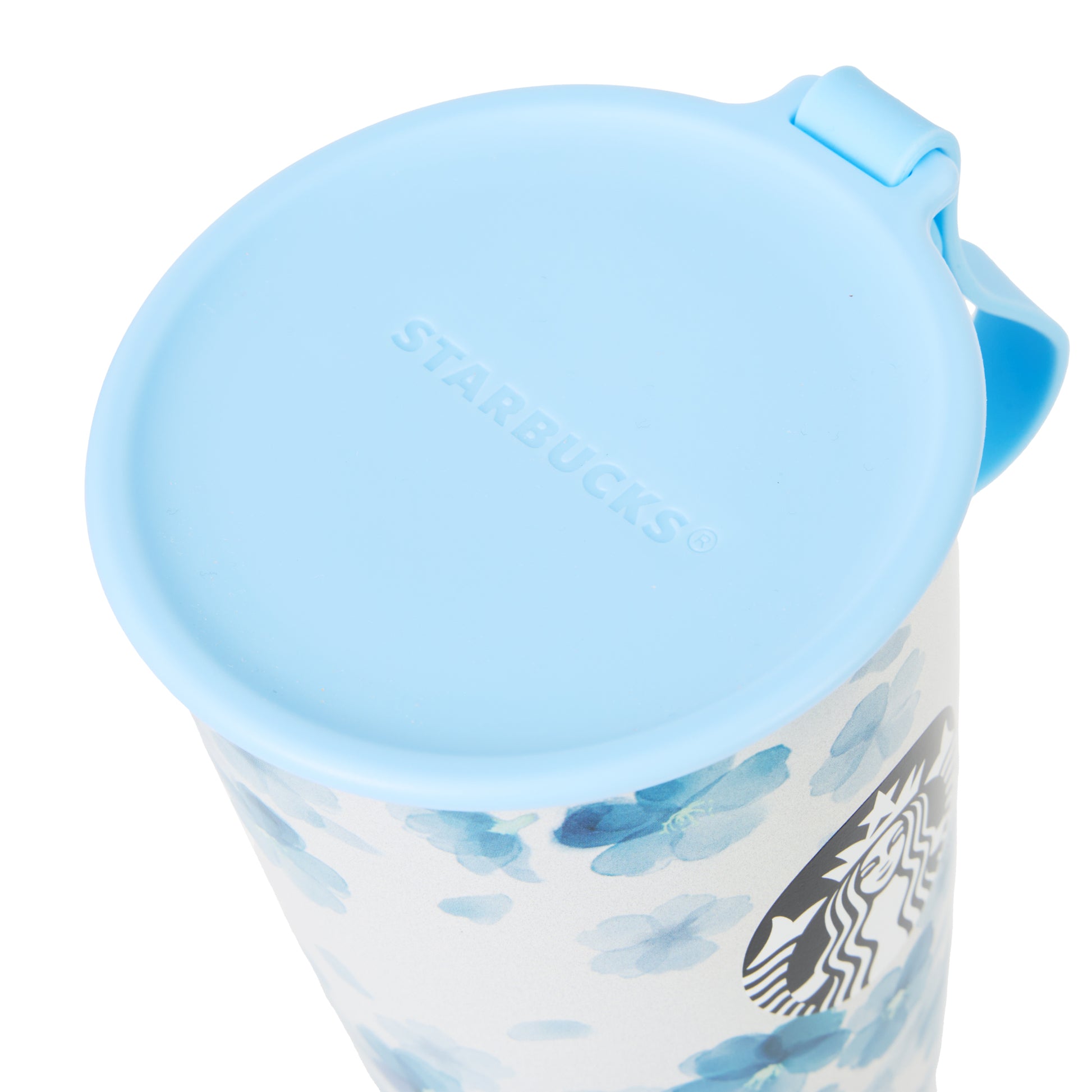 Starbucks Sakura 2026 Strap Cup Shape Stainless Steel Bottle Airy Blue