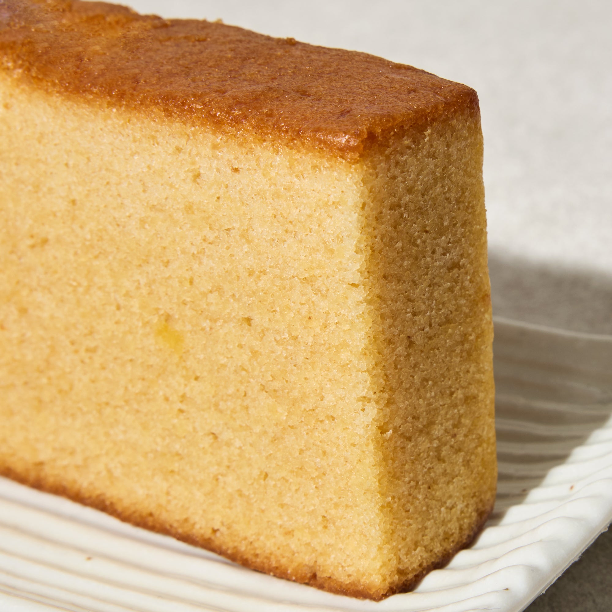 White Peach Castella