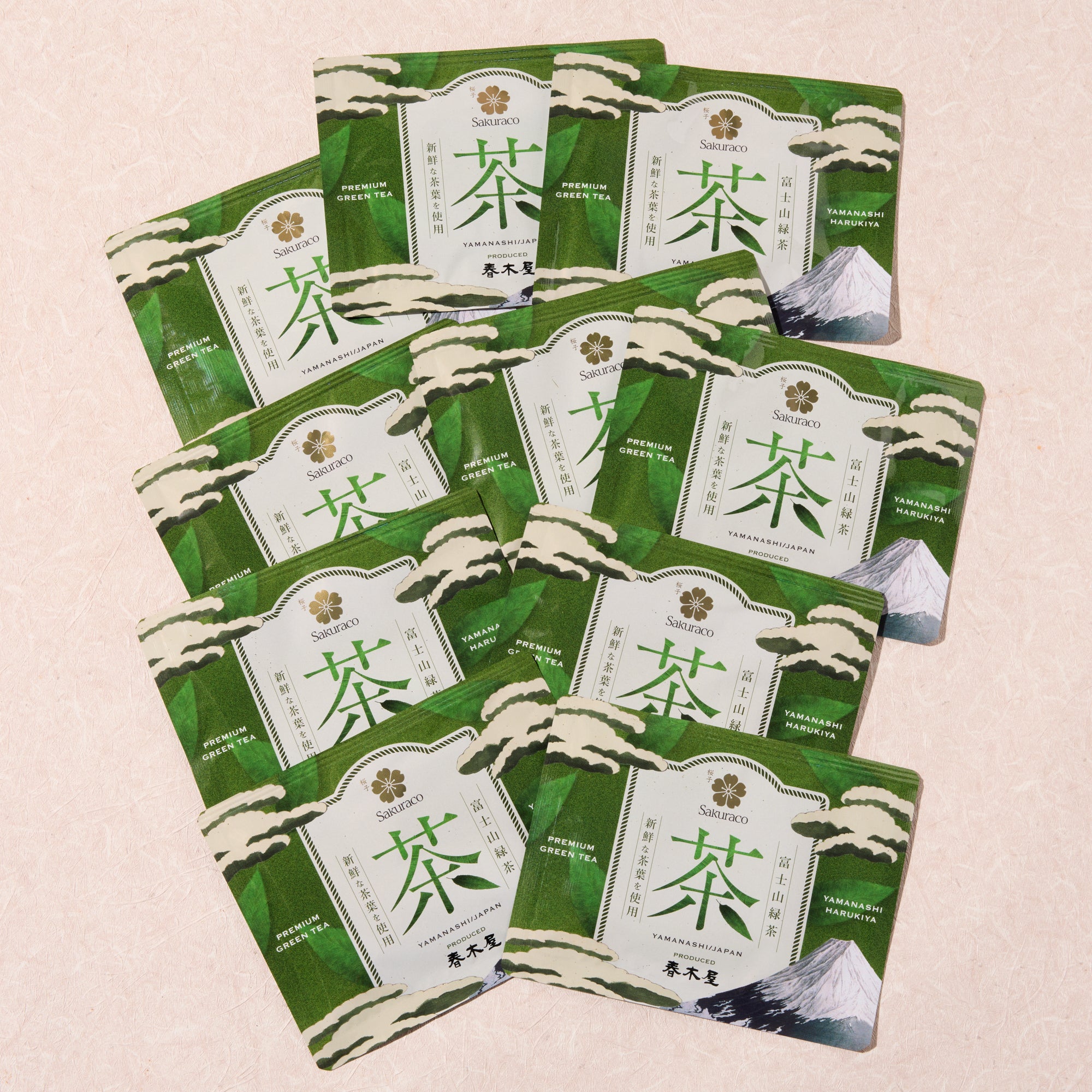 Mt. Fuji Green Tea (10pieces set)