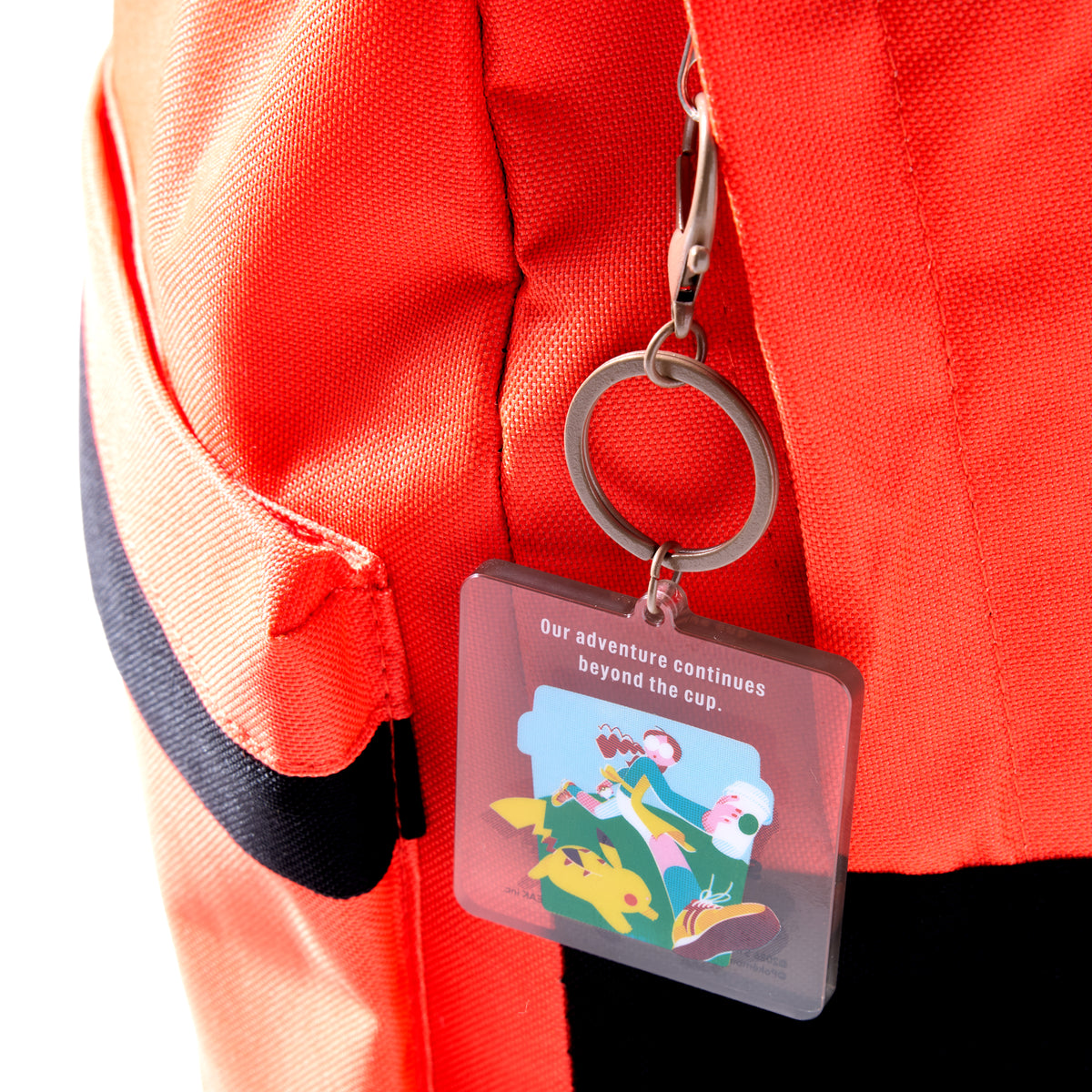 Pokémon + Starbucks Keychain