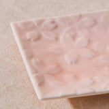 Miyama Embossed Sakura Plate
