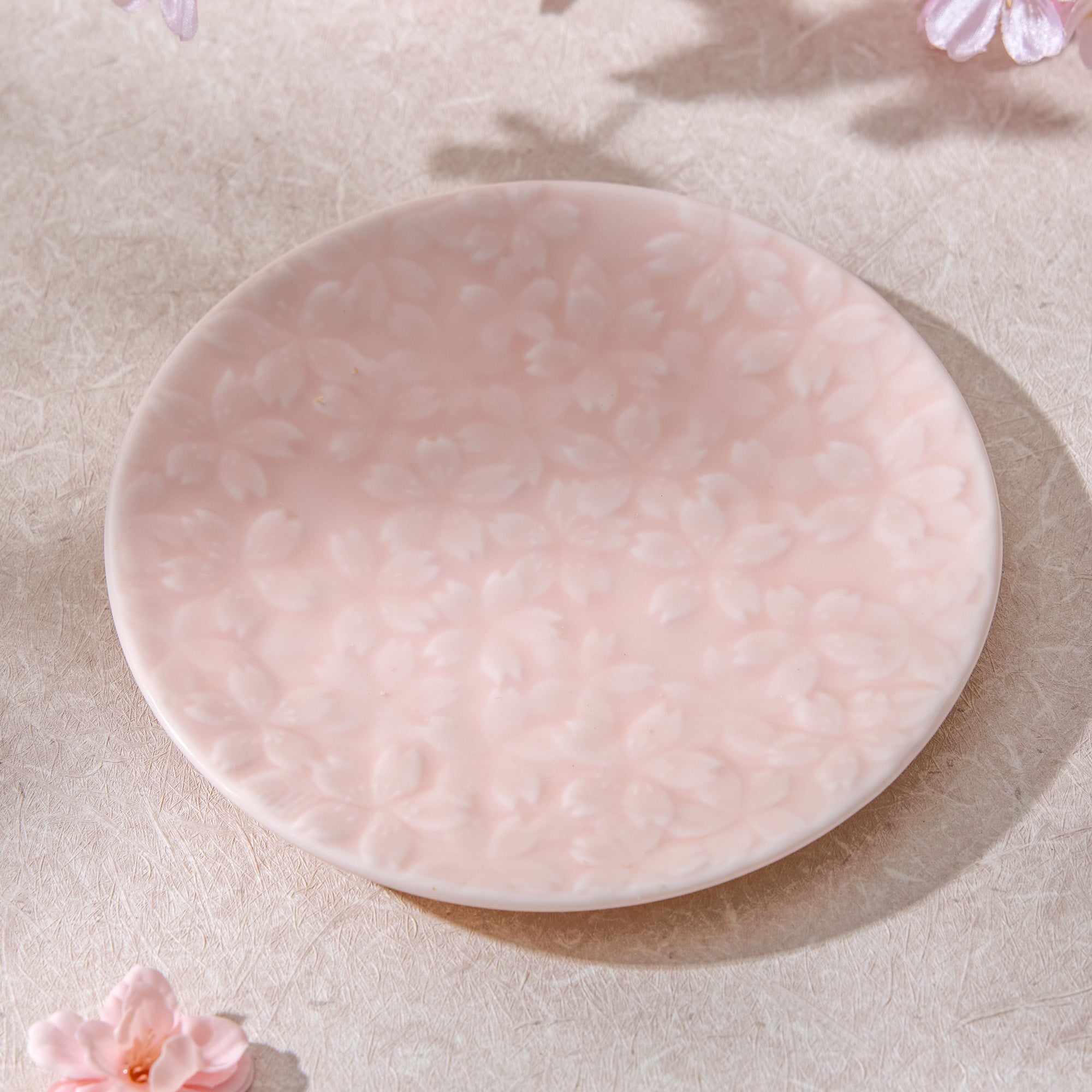 Miyama Embossed Sakura Dish (Small)