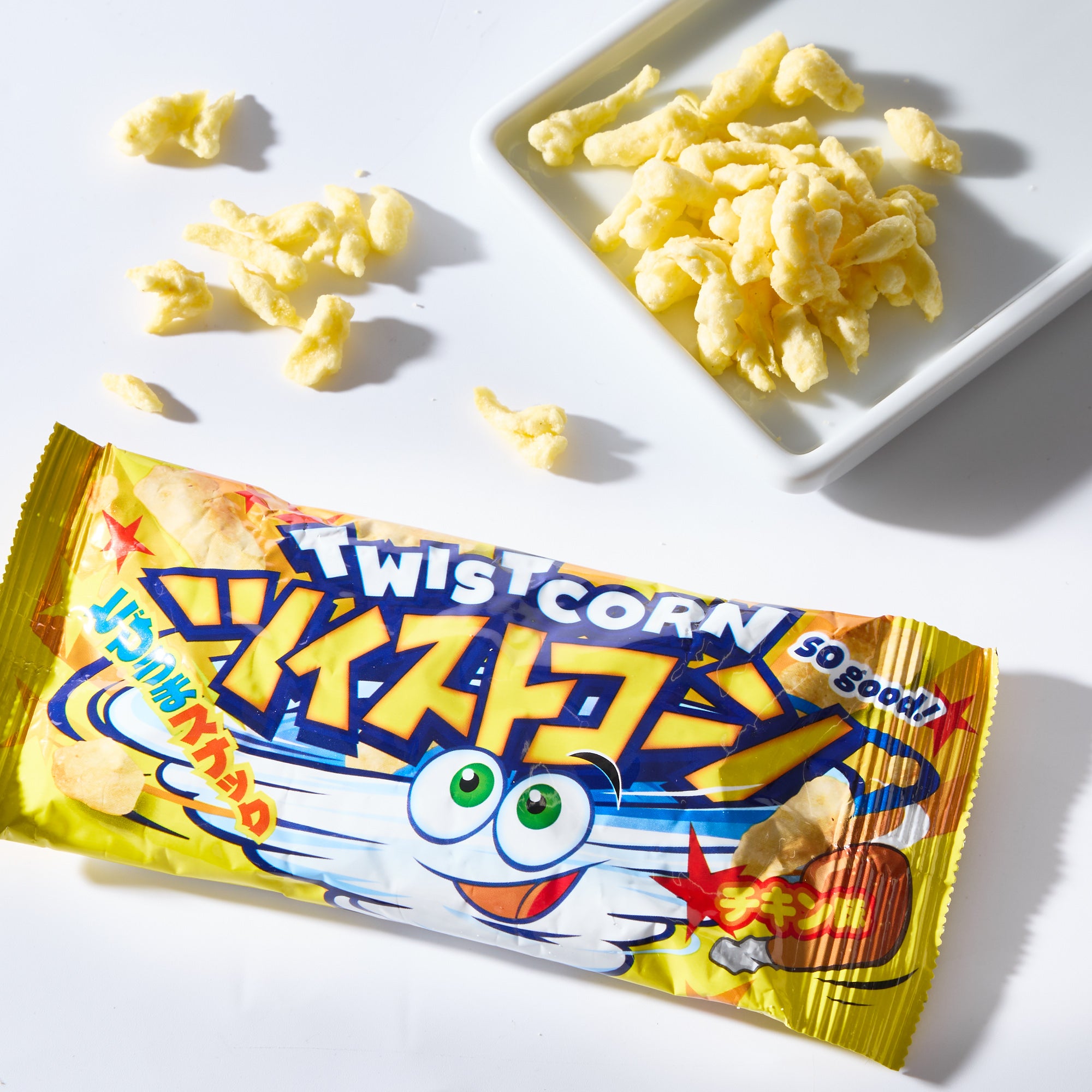 Twist Corn Bites (Chicken Flavored) – Japan Haul