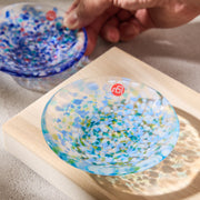 Tsugaru Glass Plate - Kemari