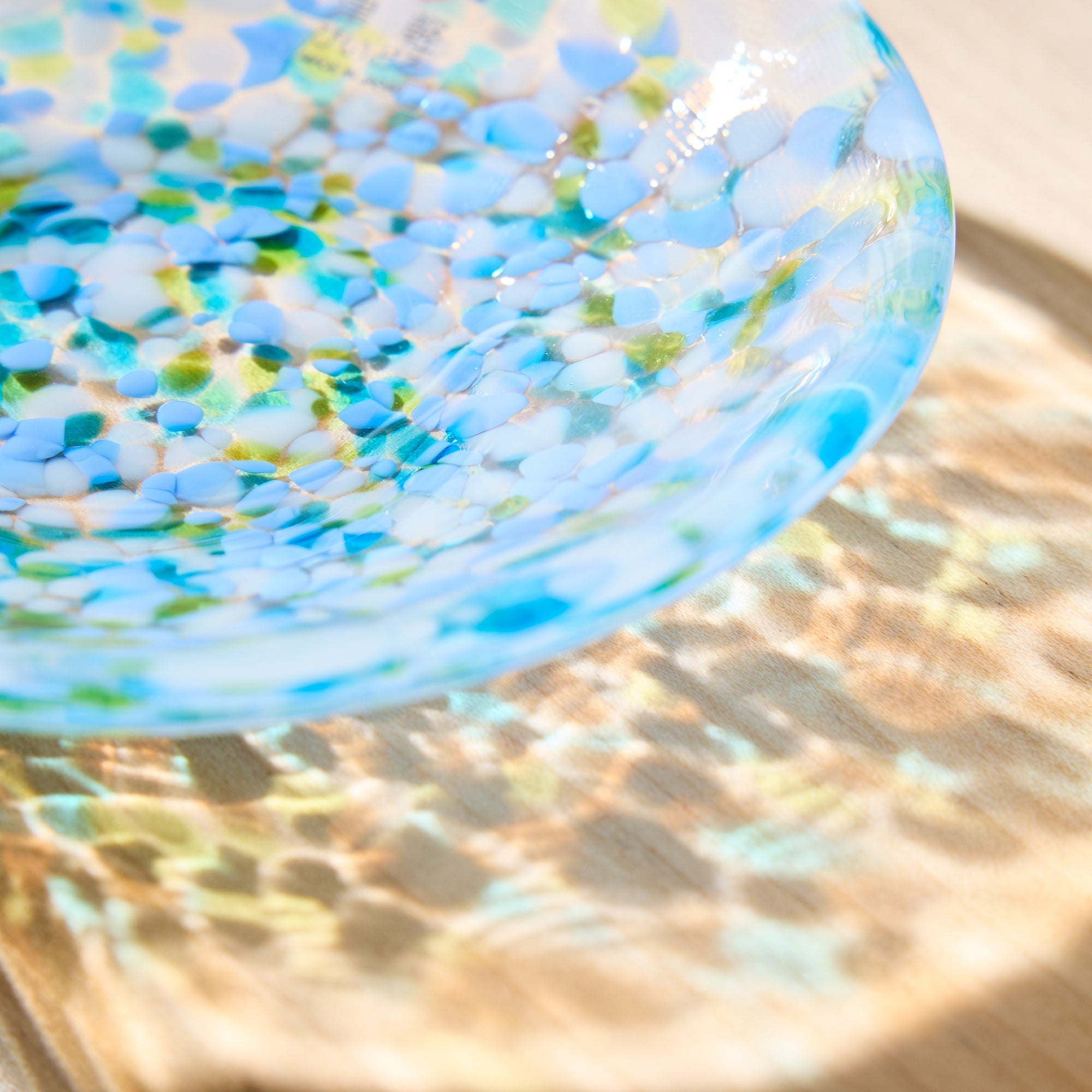 Tsugaru Glass Plate - Kemari