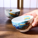 Ukiyo-e Sencha Teacup Set (5 pieces)