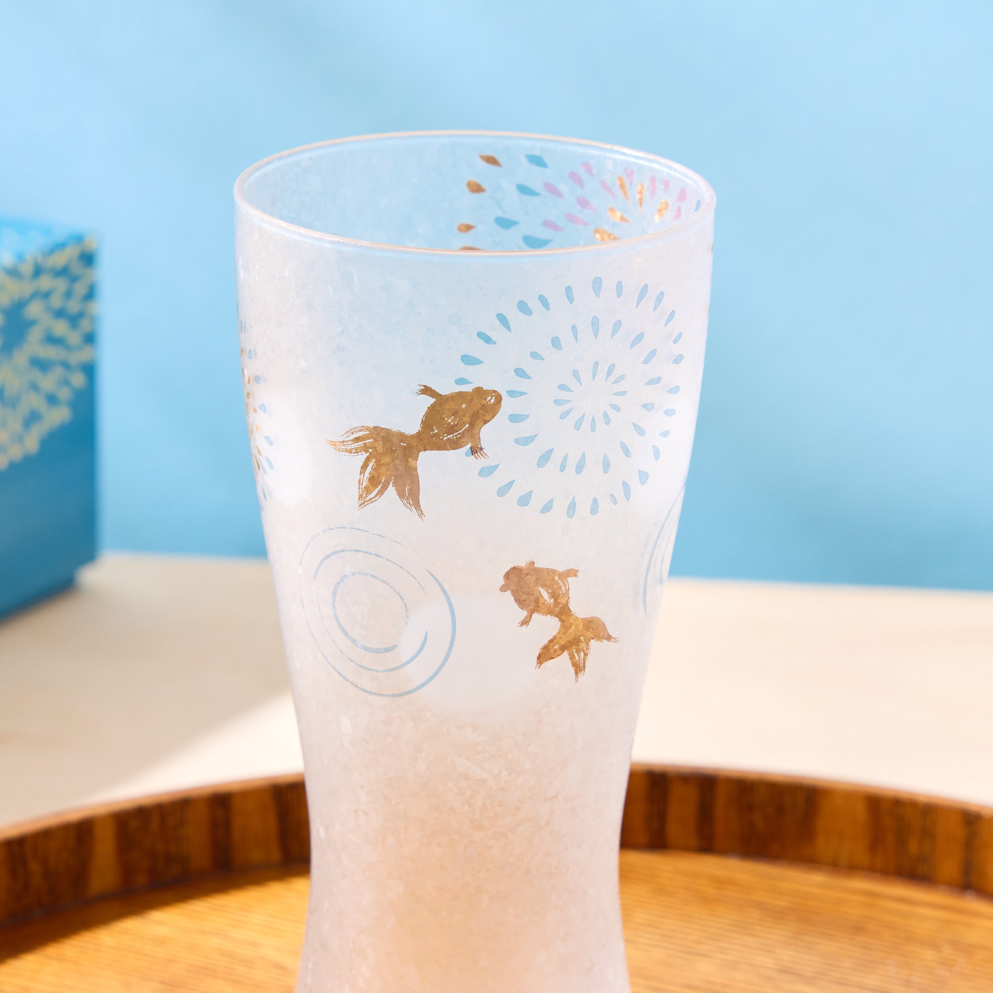 Japanese Summer Fireworks Beer Glasses
