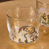 Wind God and Thunder God Glass Sake Set