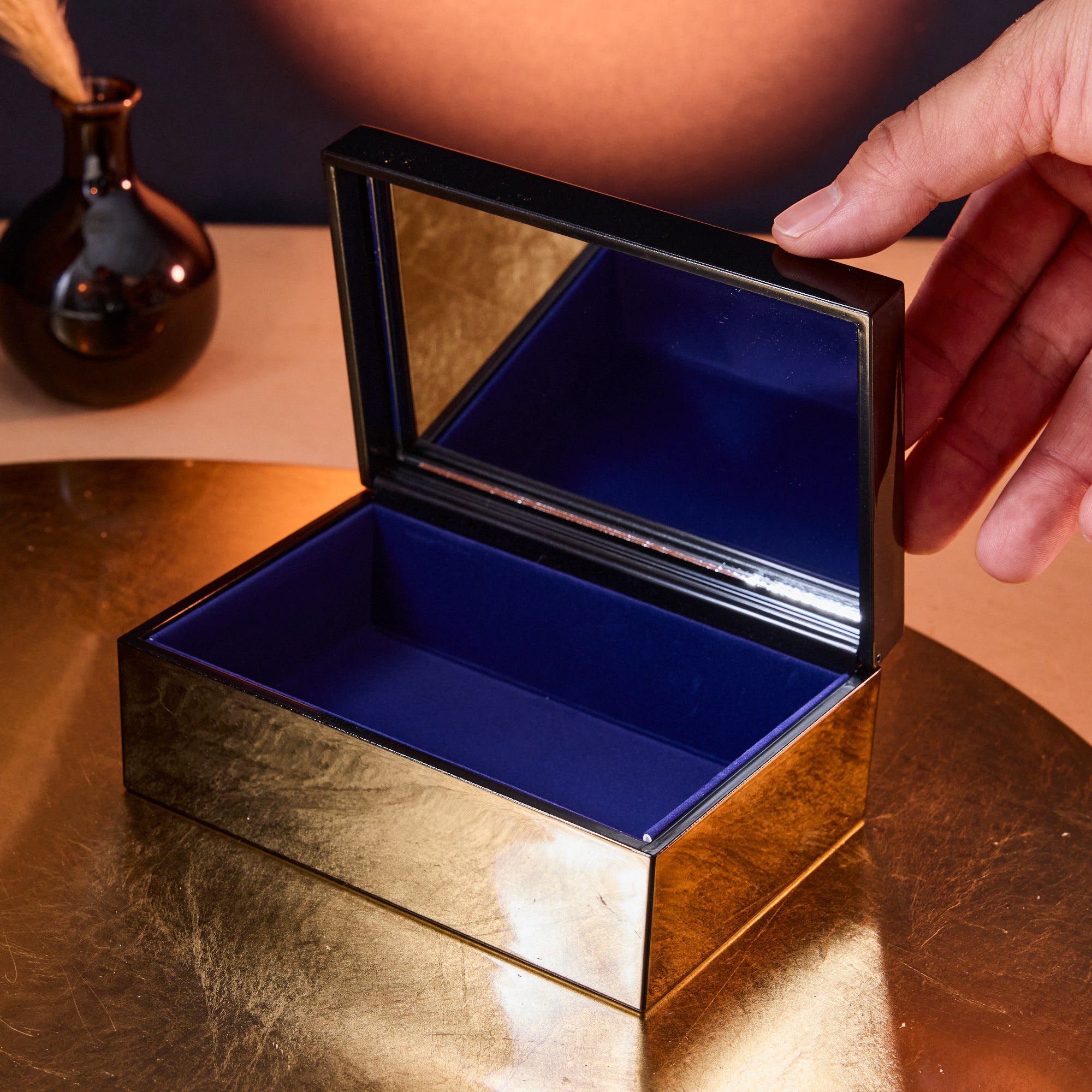 Korin Plum Accessory Box