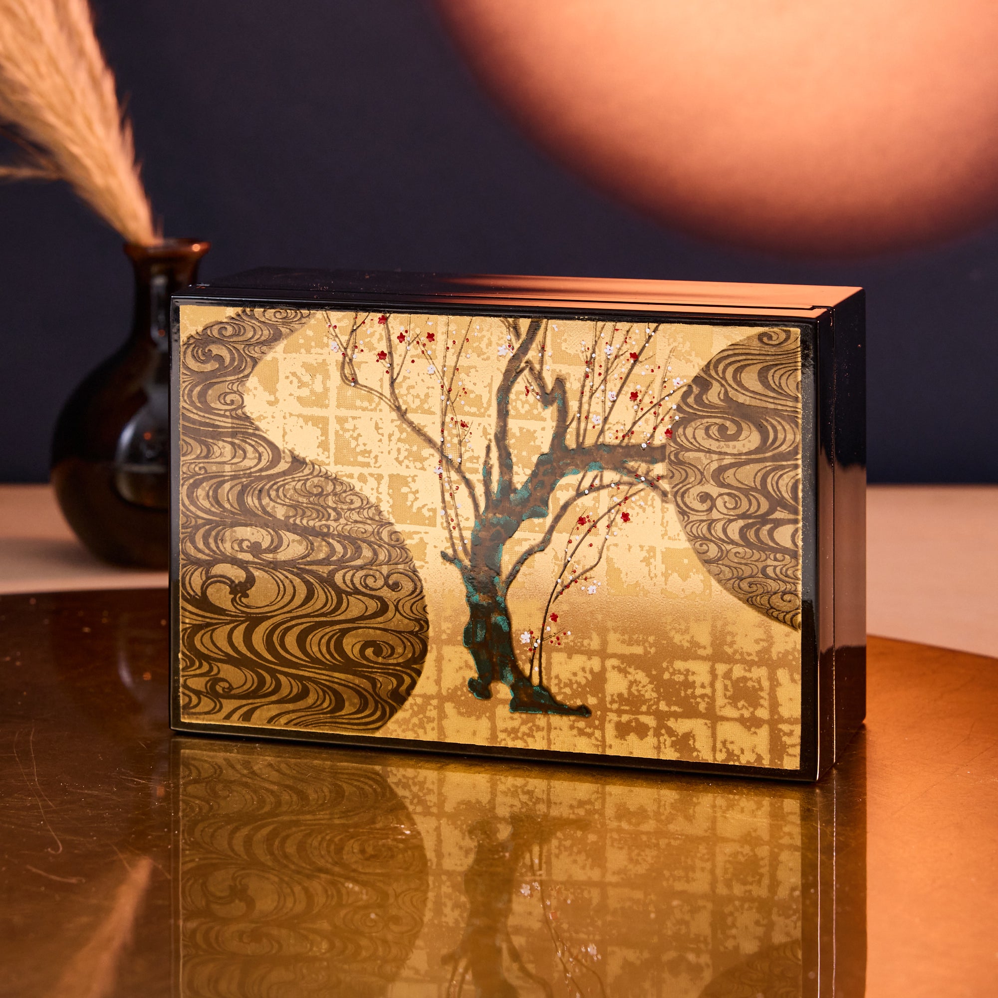 Korin Plum Accessory Box