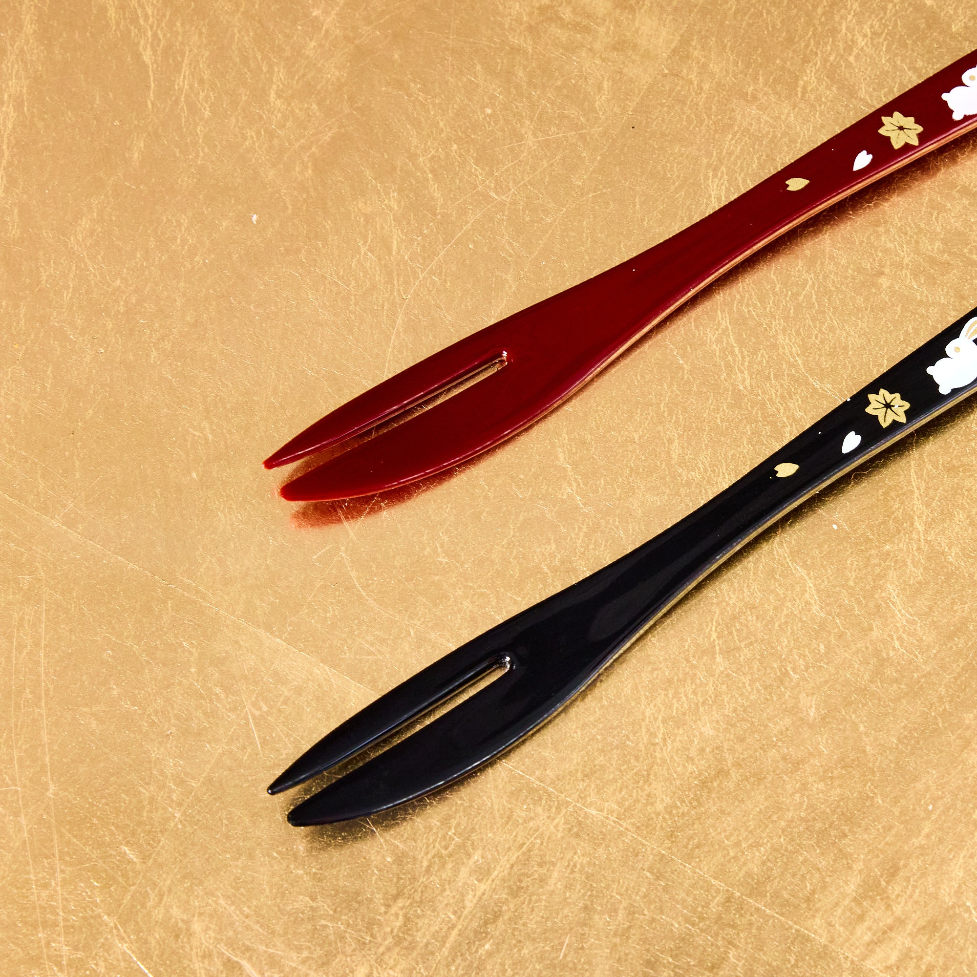 Rabbit Wagashi Fork (2 pieces)