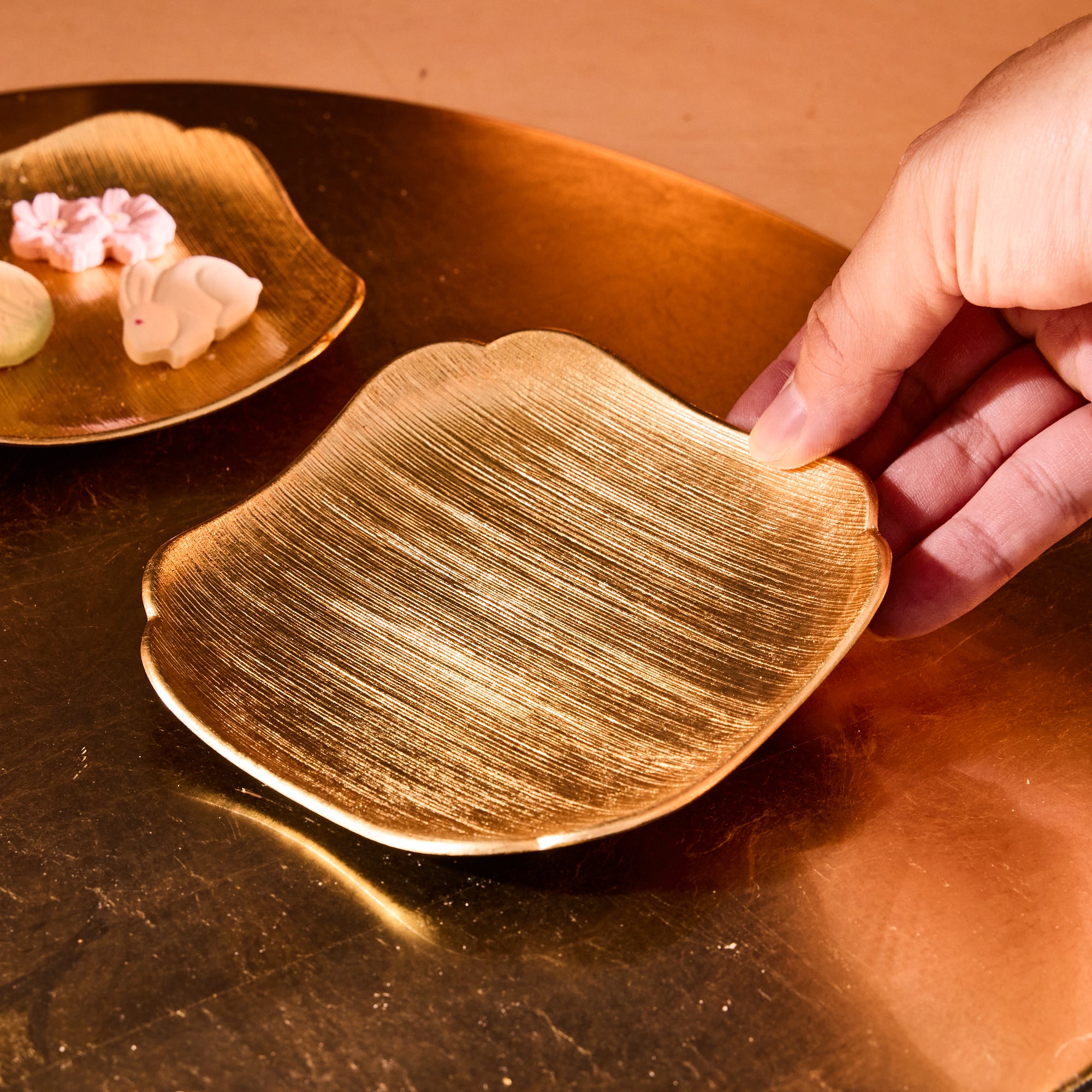 Kaga Laquer Quince Plate