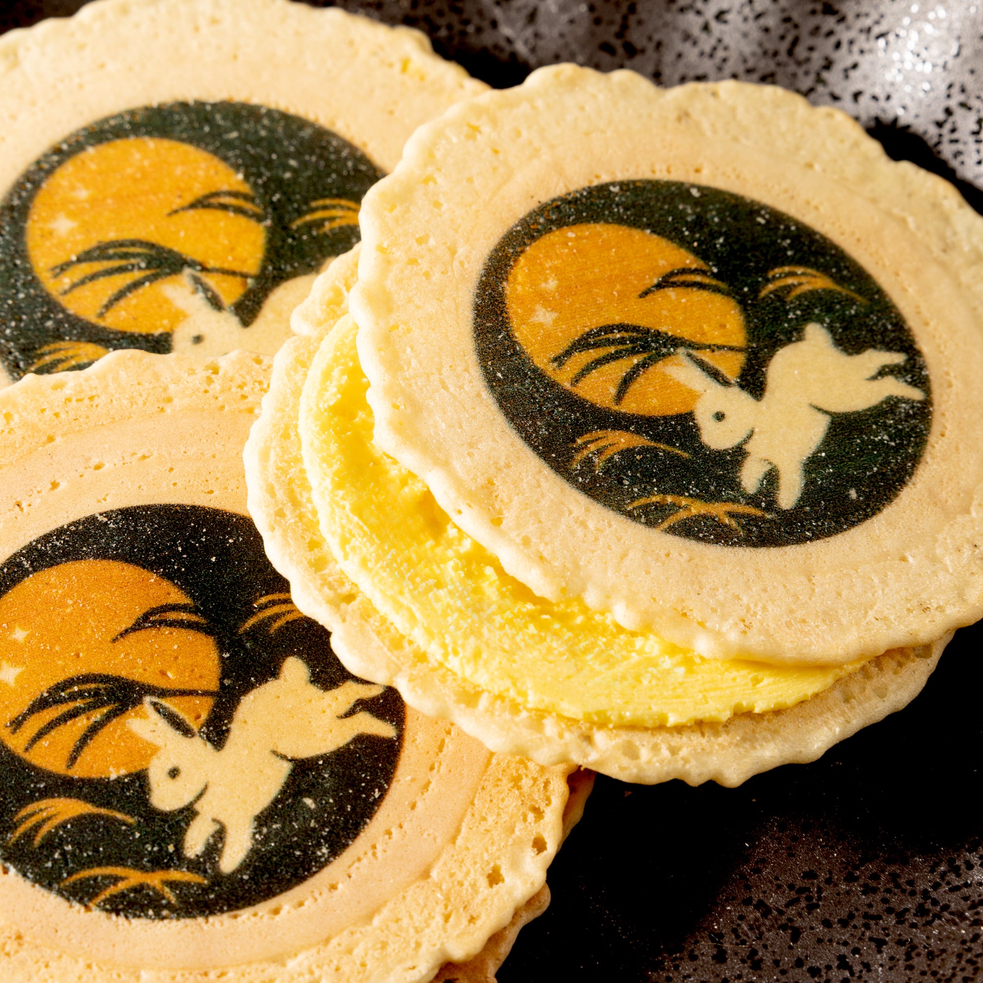 Tsukimi Mikan Cream Cookie   (10 pieces set)