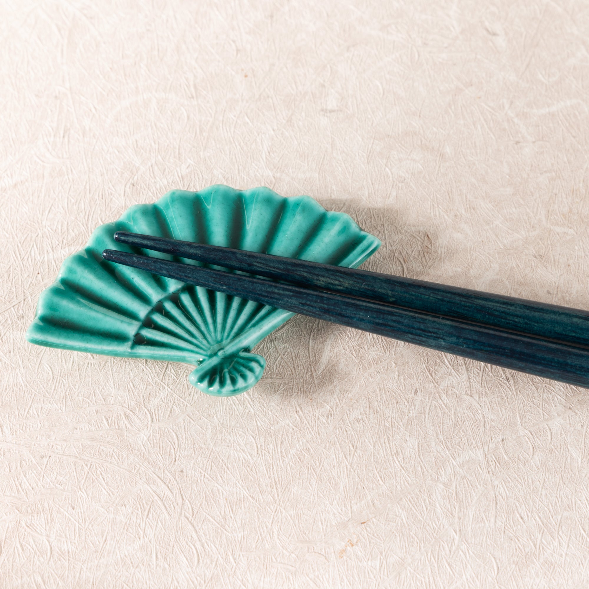 Folding Fan Chopstick Rest