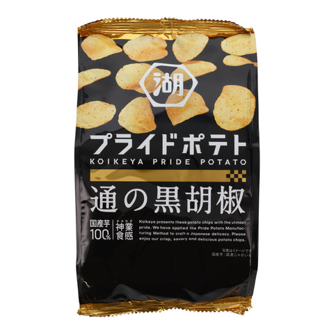 Koikeya Pride Potato Chips Black Pepper