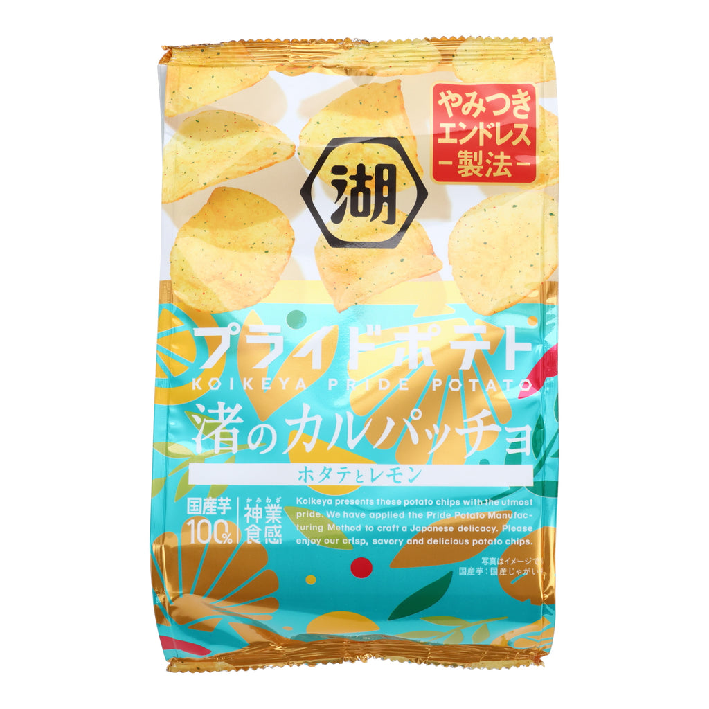 Koikeya Pride Potato Chips Scallops & Lemon