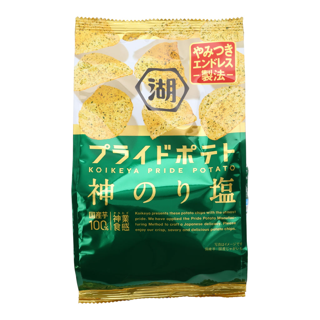 Koikeya Pride Potato Chips Seeweed & Salt