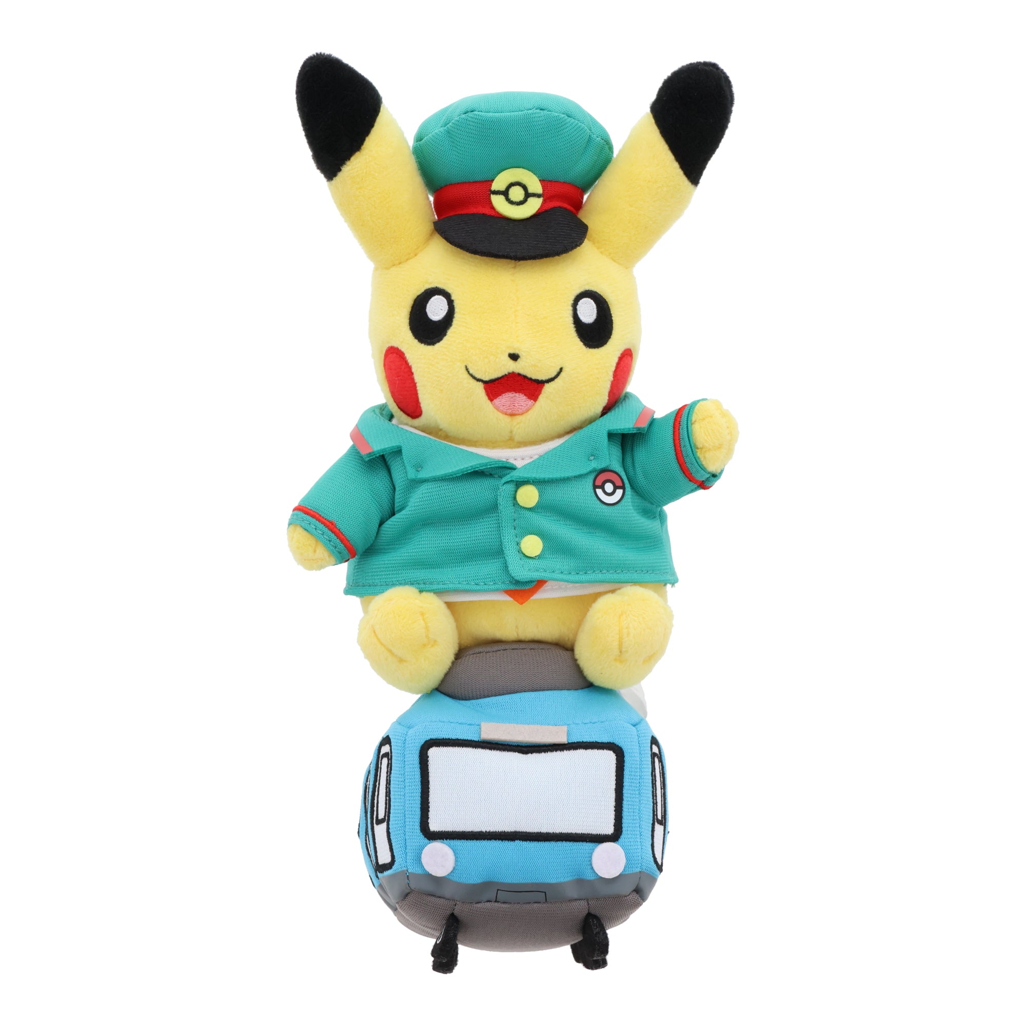 Pokemon Train Pikachu Plushie