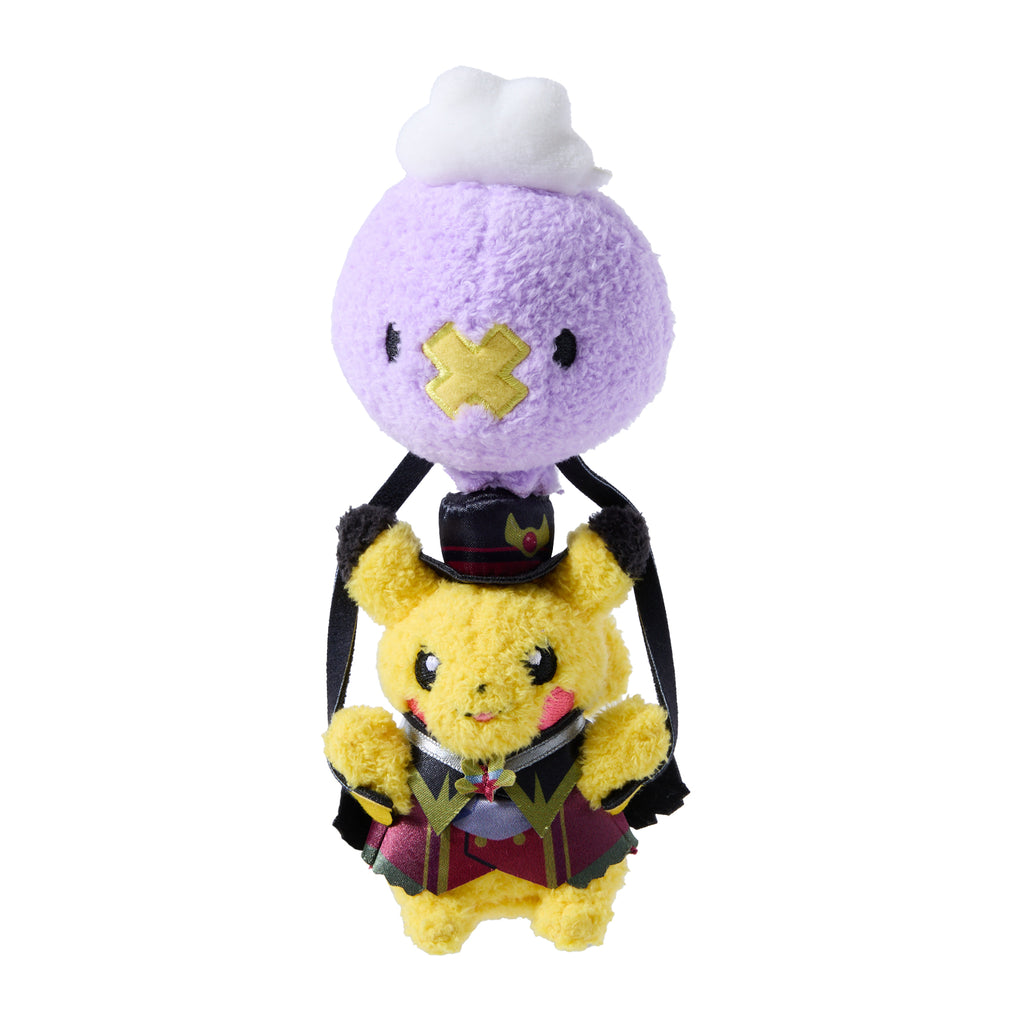 Pokemon Halloween Ghost Chateau Pikachu & Drifloon Plushie