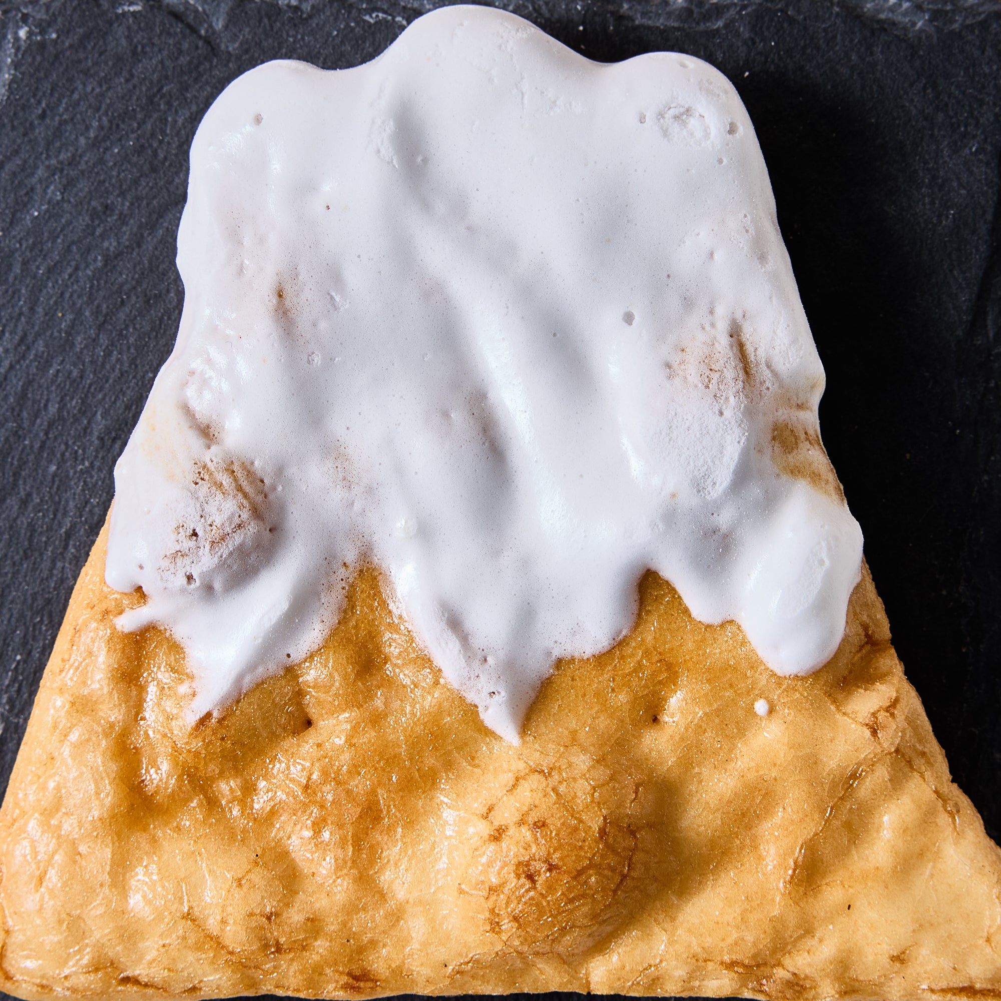 Snowy Mount Fuji Senbei (3 pieces)