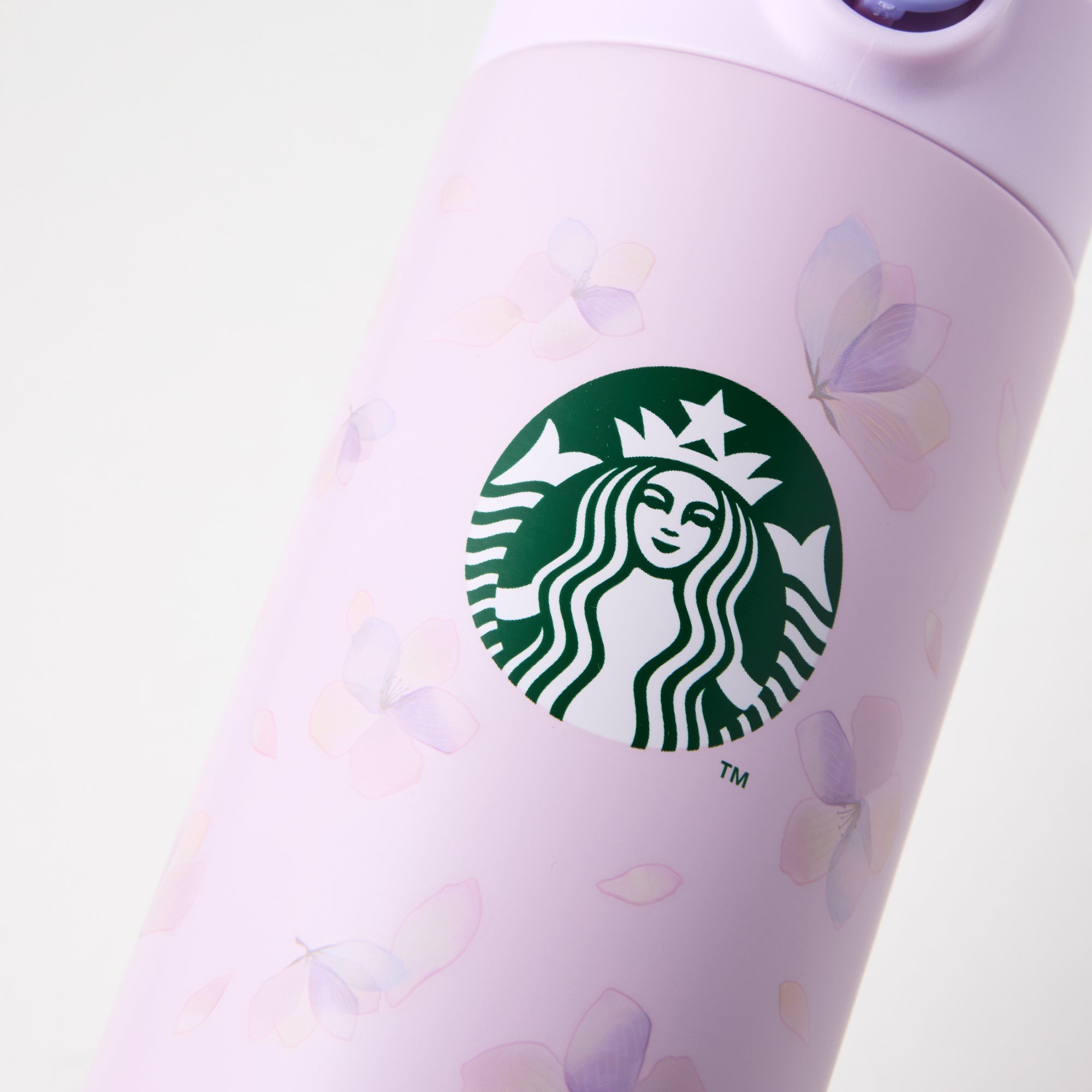 Starbucks Sakura 2025 Stainless Steel Bottle Purple 381ml