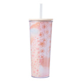 Starbucks Sakura 2025 Cold Cup Tumbler Layered