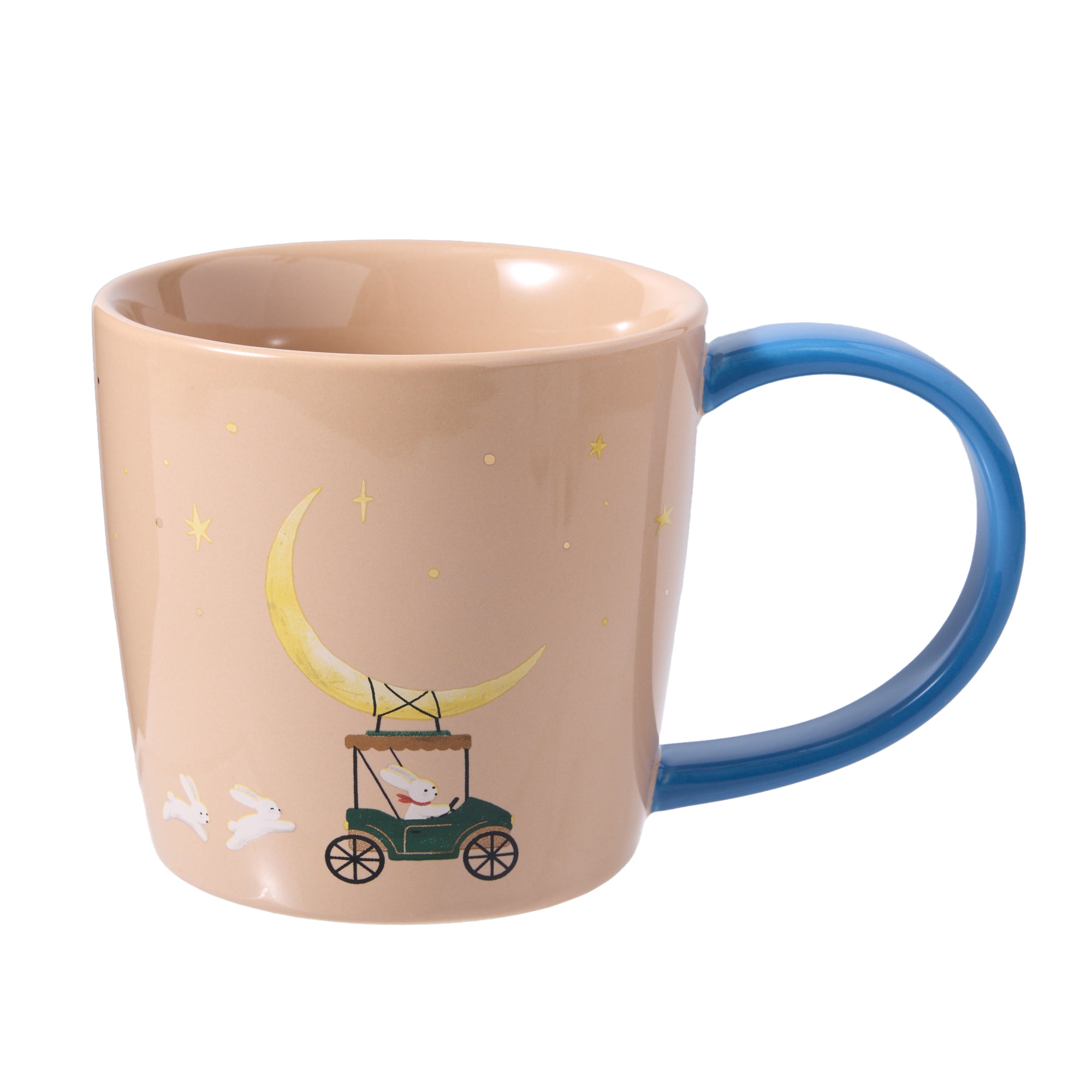 Starbucks 2025 Autumn Festival Rabbit Mug Beige 414ml – Japan Haul