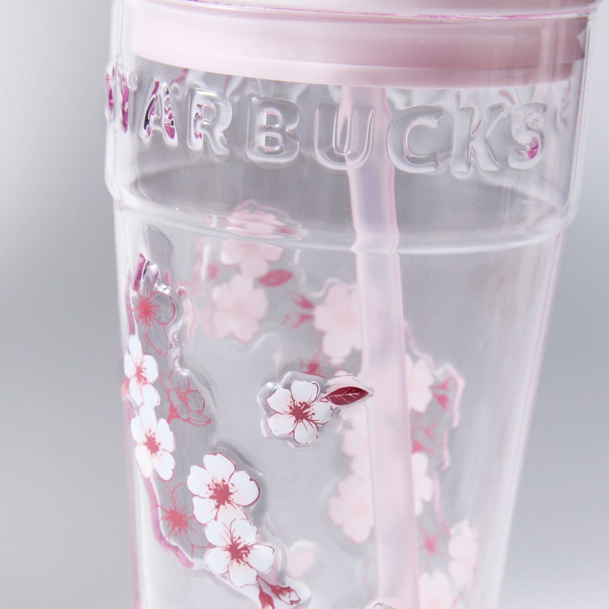 Starbucks Sakura 2026 Pink Glass Tumbler 473ml