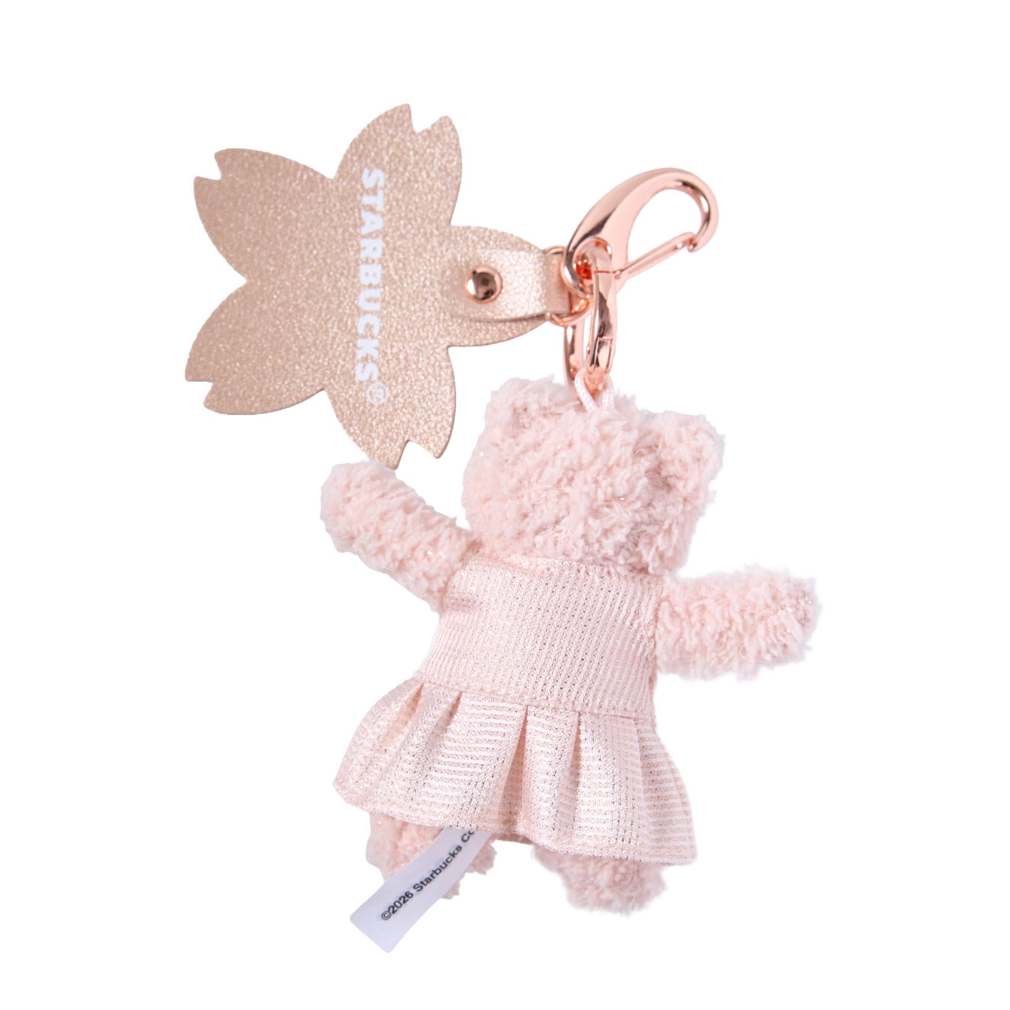 Starbucks Sakura 2026 Bearista Keychain