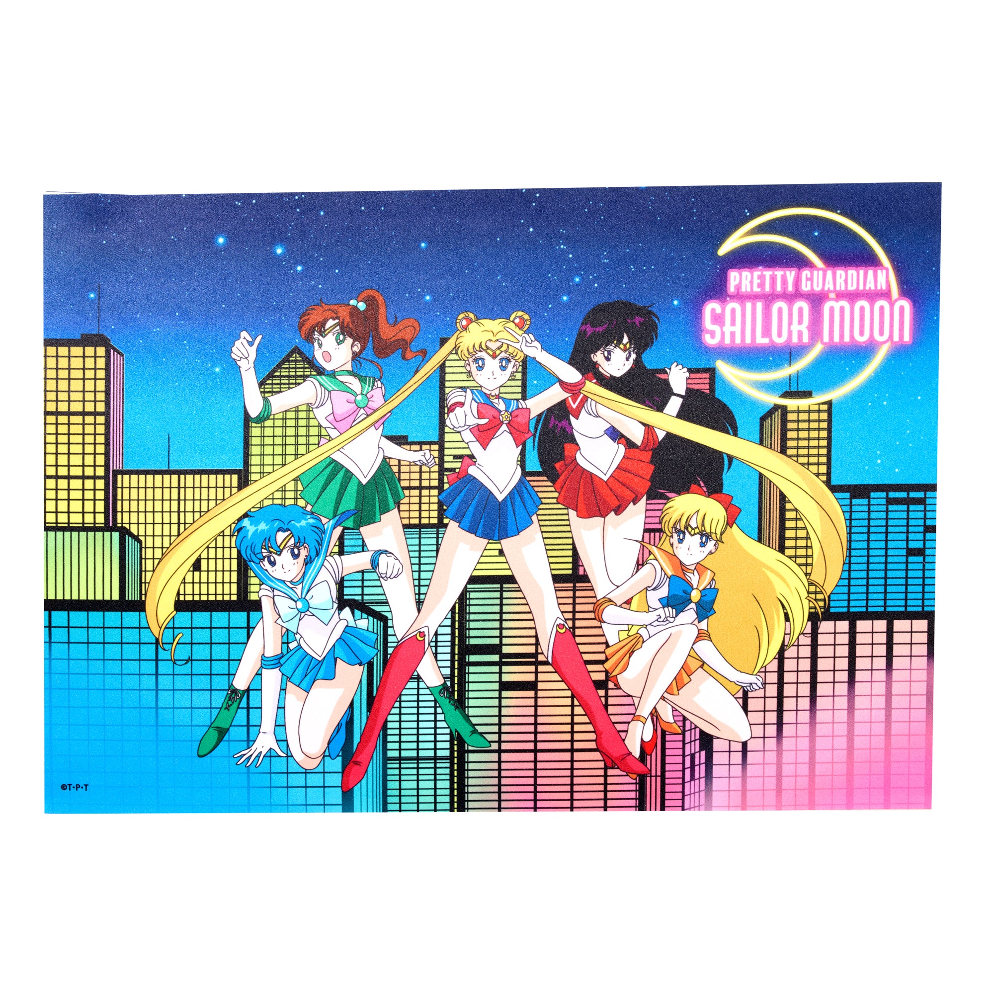 Sailor Moon Store 8th Anniversary Fabric Poster