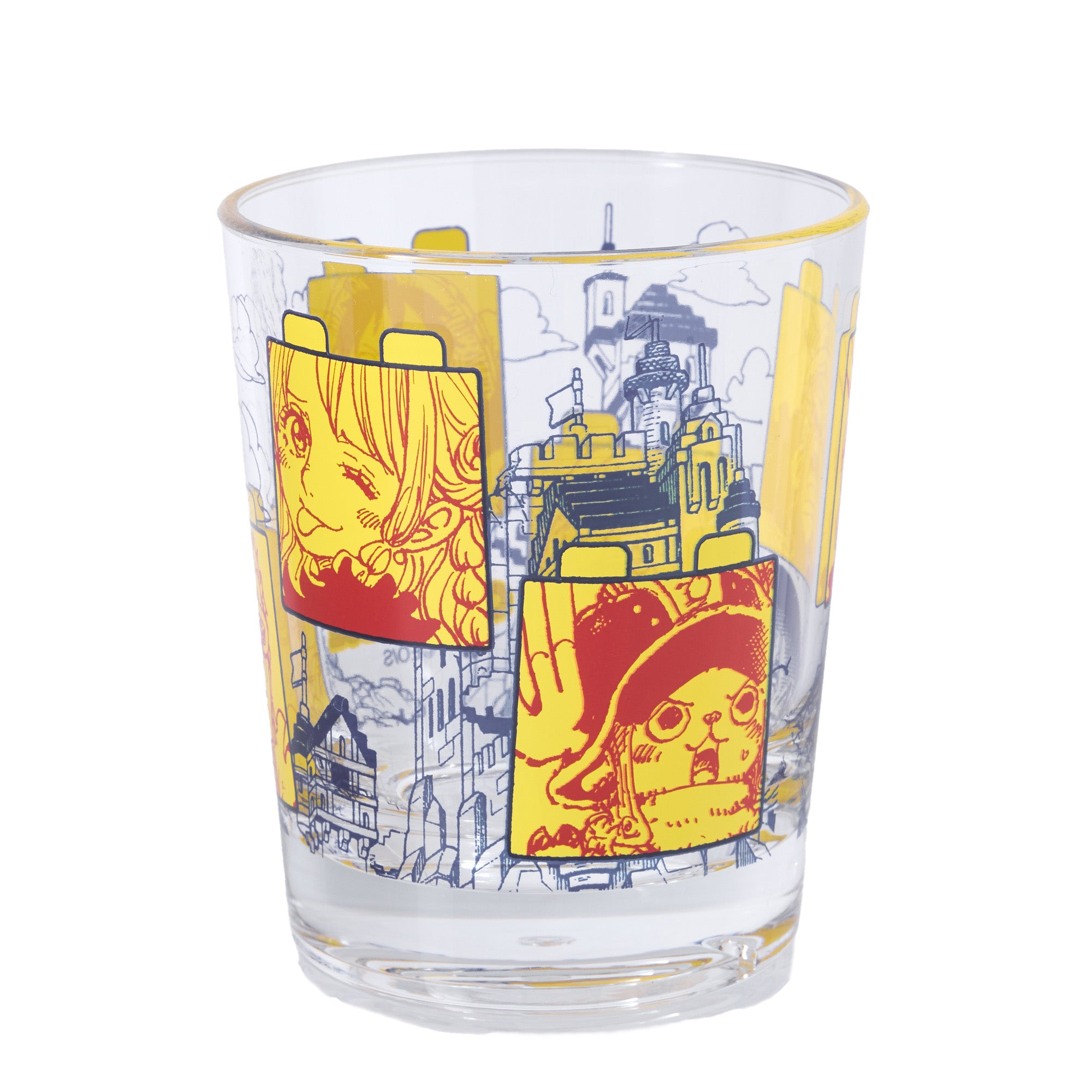 One Piece Clear Plastic Cup
