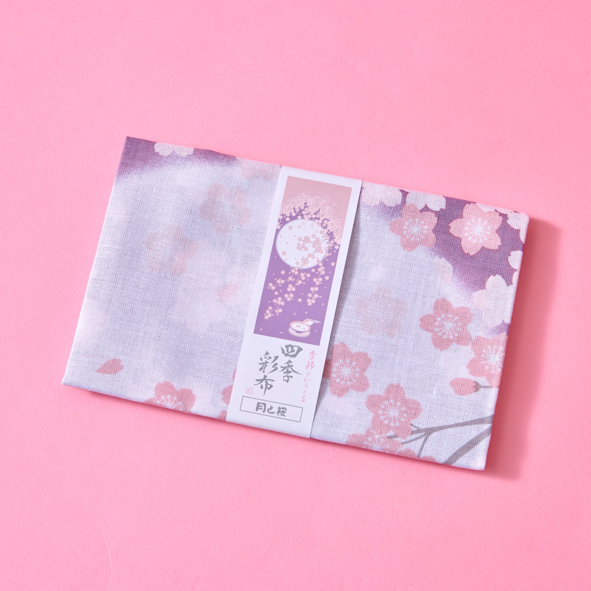 Sakura & the Moon Tenugui