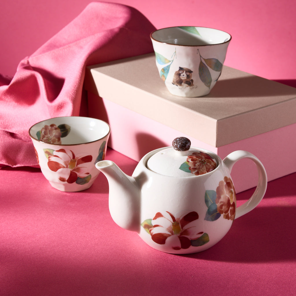 Four Seasons Teapot Set