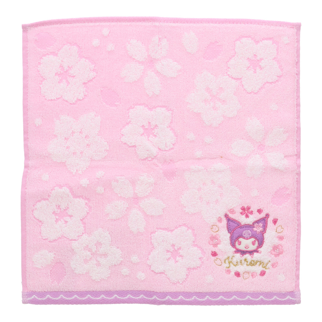Sanrio Kuromi Small Sakura Towel