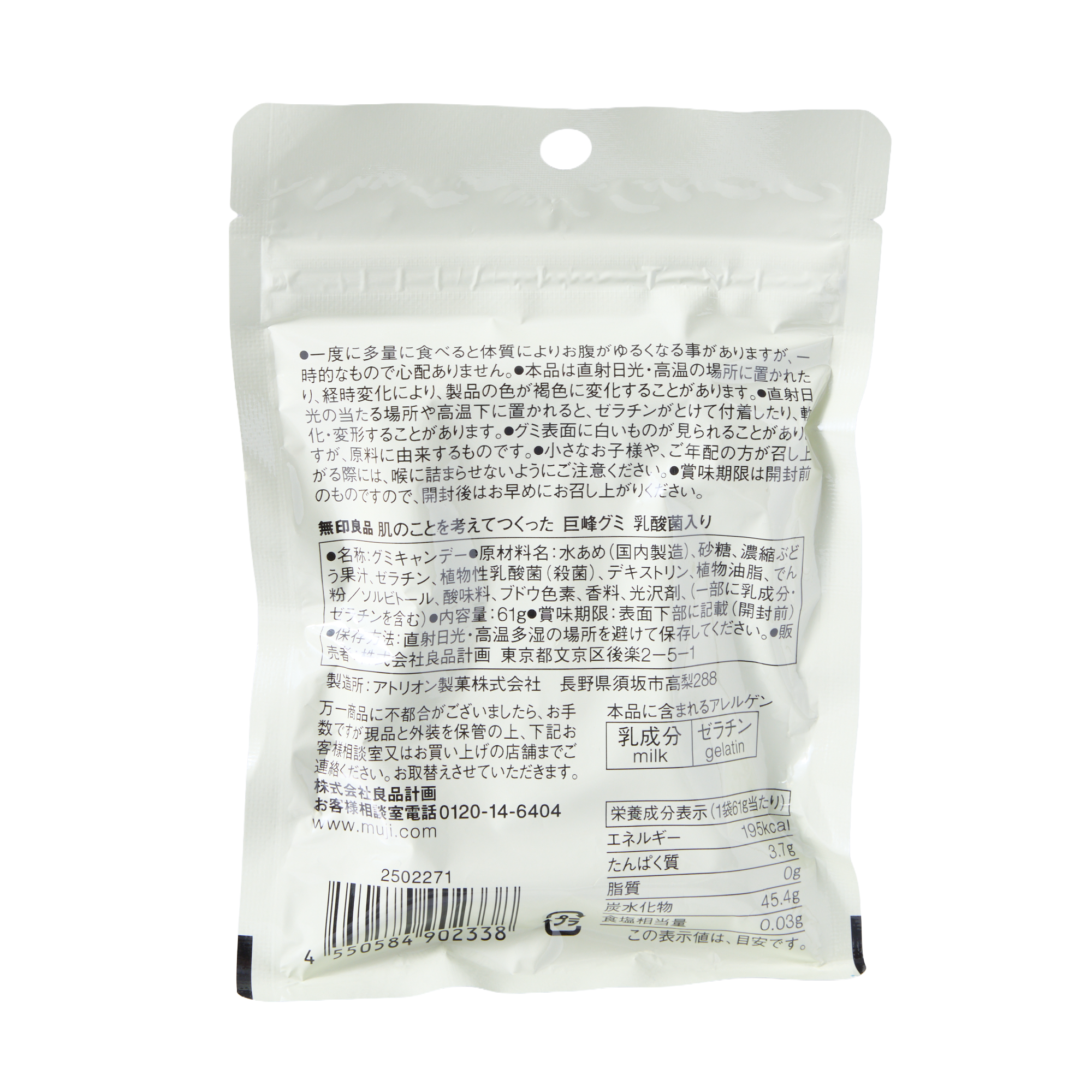 Muji Kyoho Grape Gummy