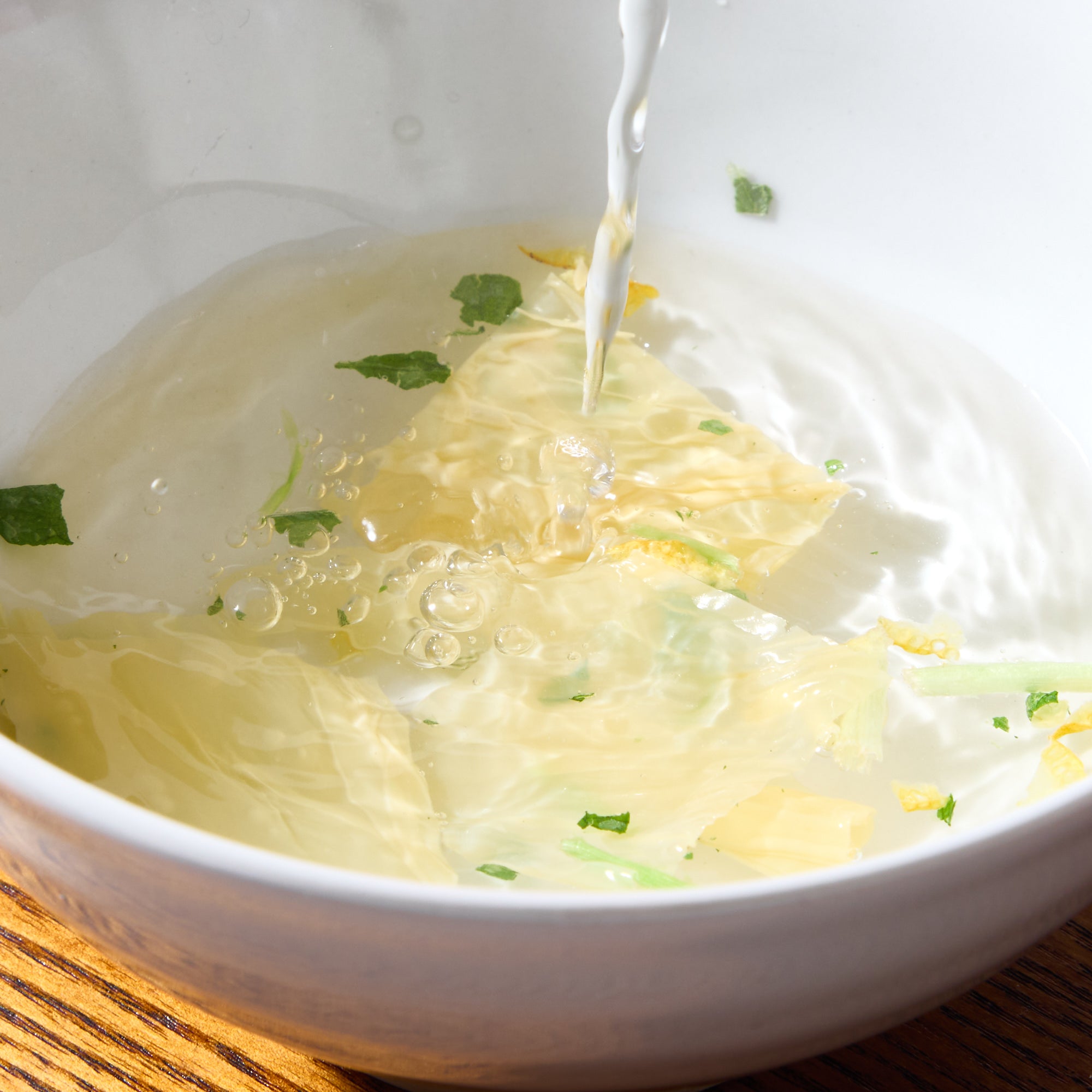 Nanbu Yuba Soup with Yuzu