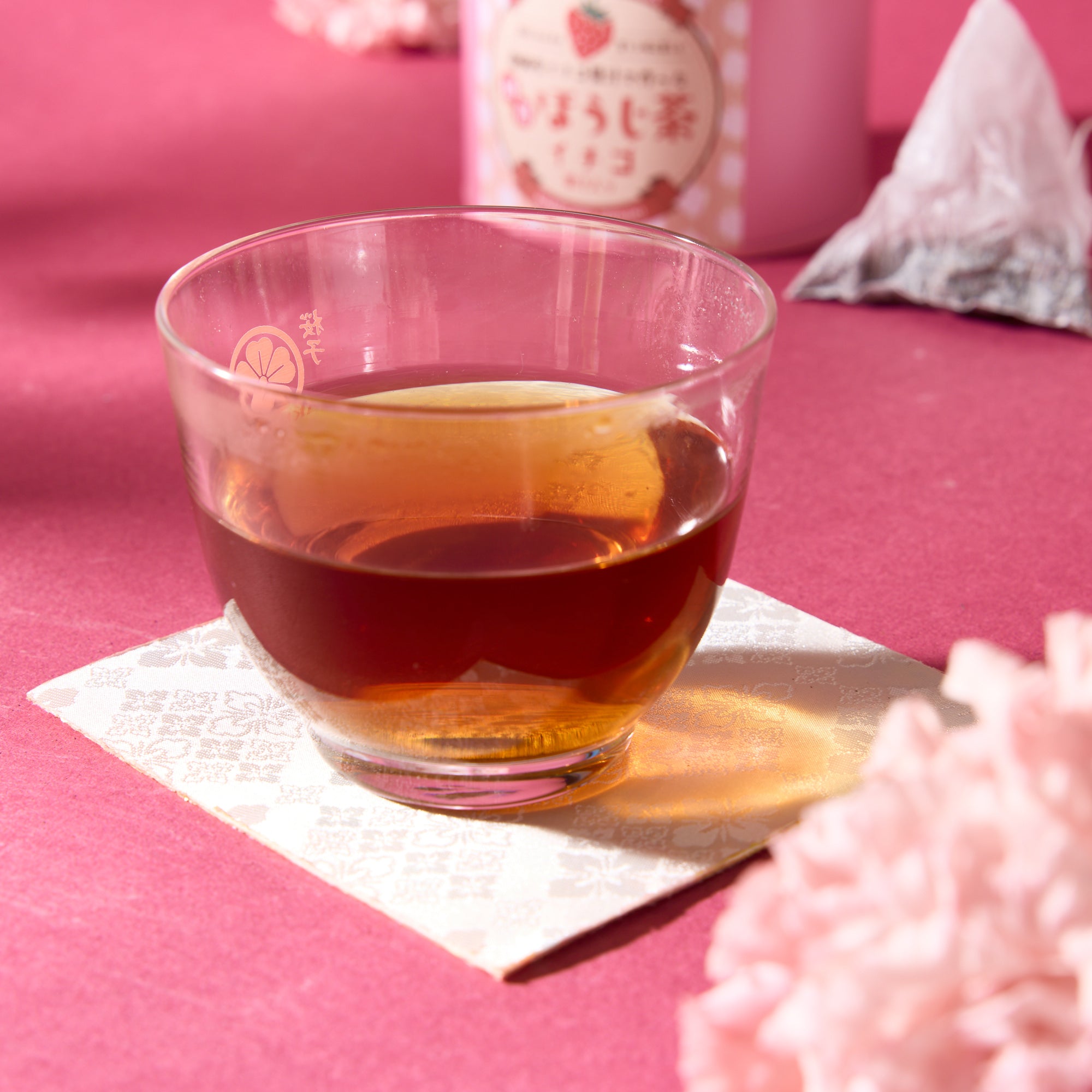Kakegawa Ippudo Strawberry Hojicha (6 tea bags)