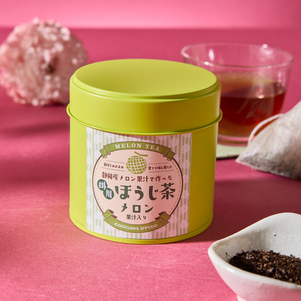 Kakegawa Ippudo Melon Hojicha Tea  (6 tea bags)