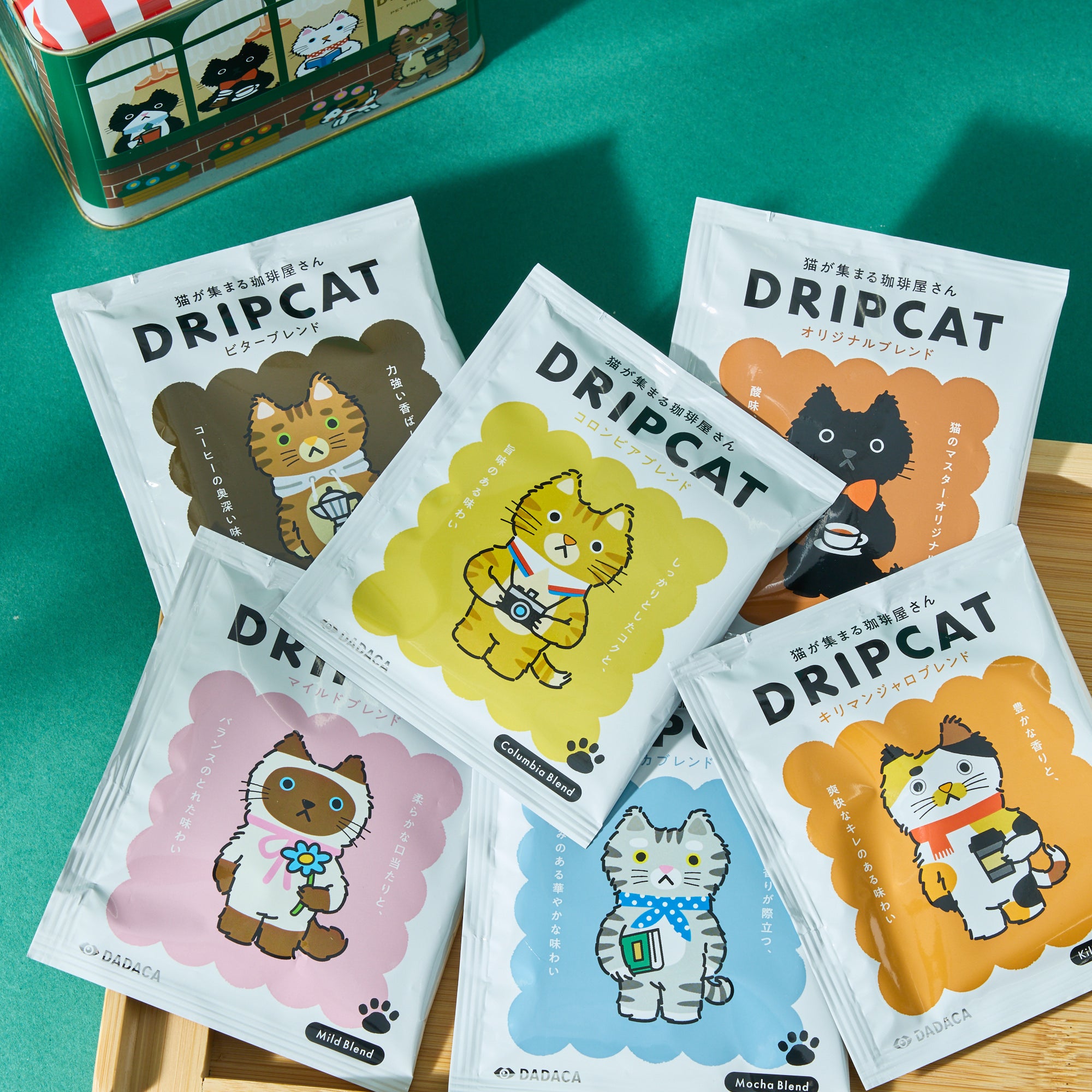 Drip Cat Coffee Assortment (6 pieces)