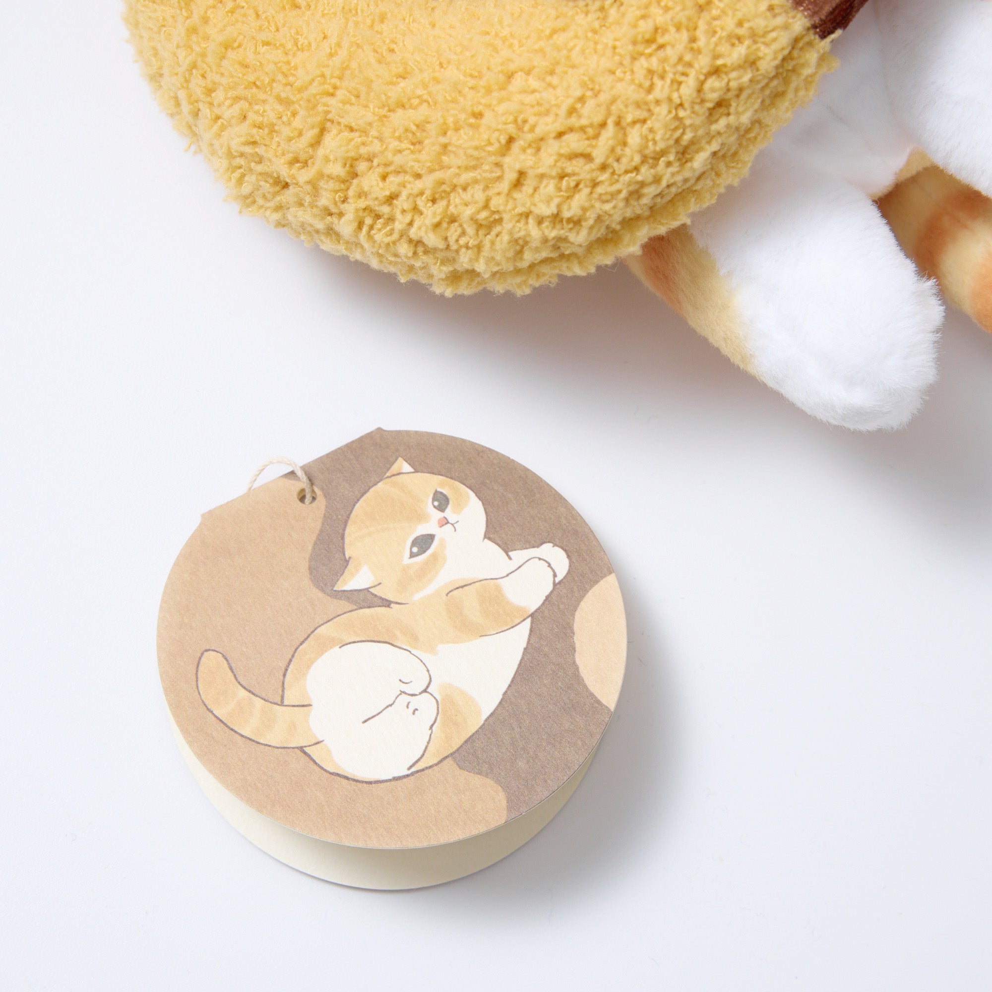 Mofusand Coffee and Donuts Plush Keychain - Half Chocolate